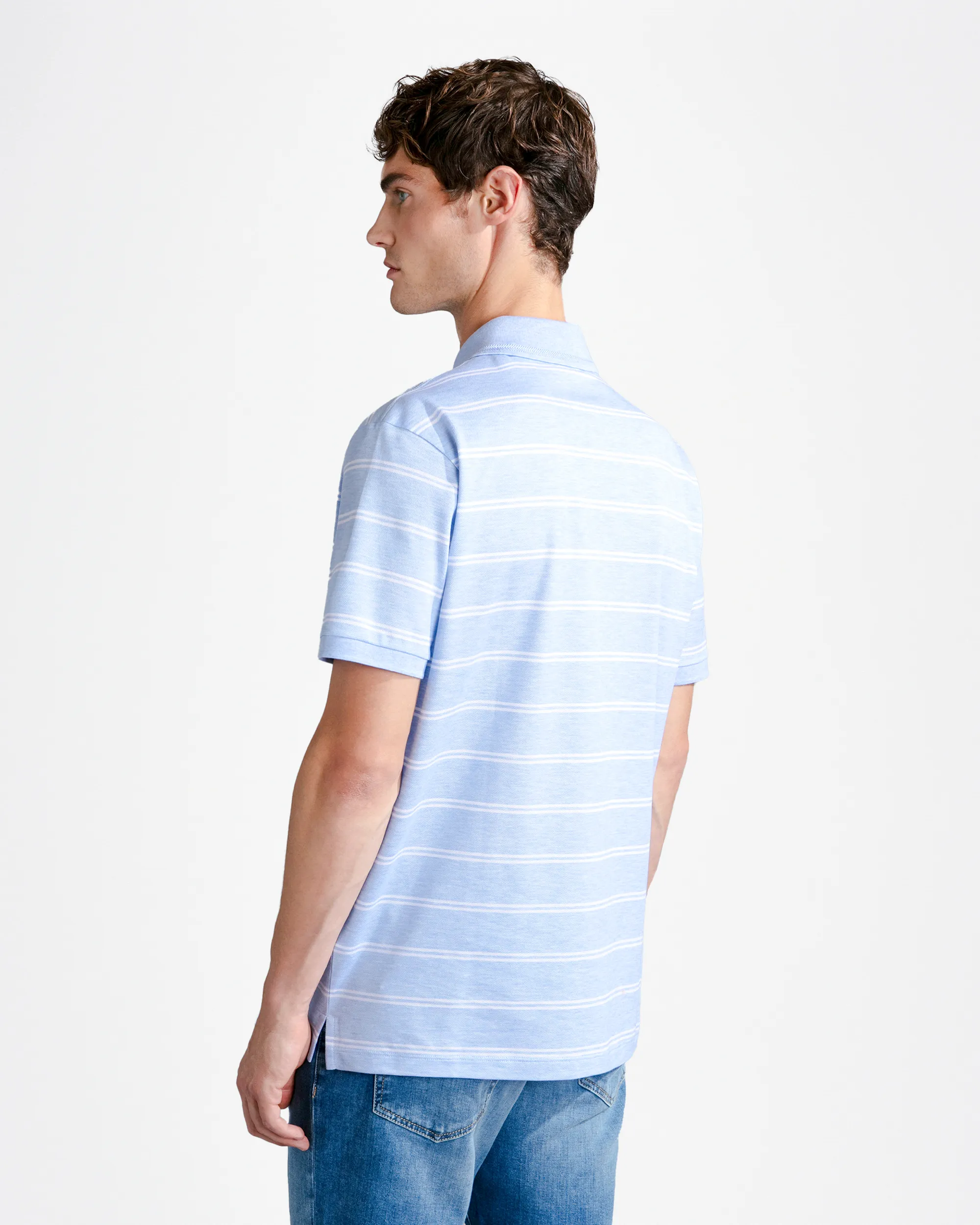 Paul & Shark Polo KM Blauw 092047-001-4XL