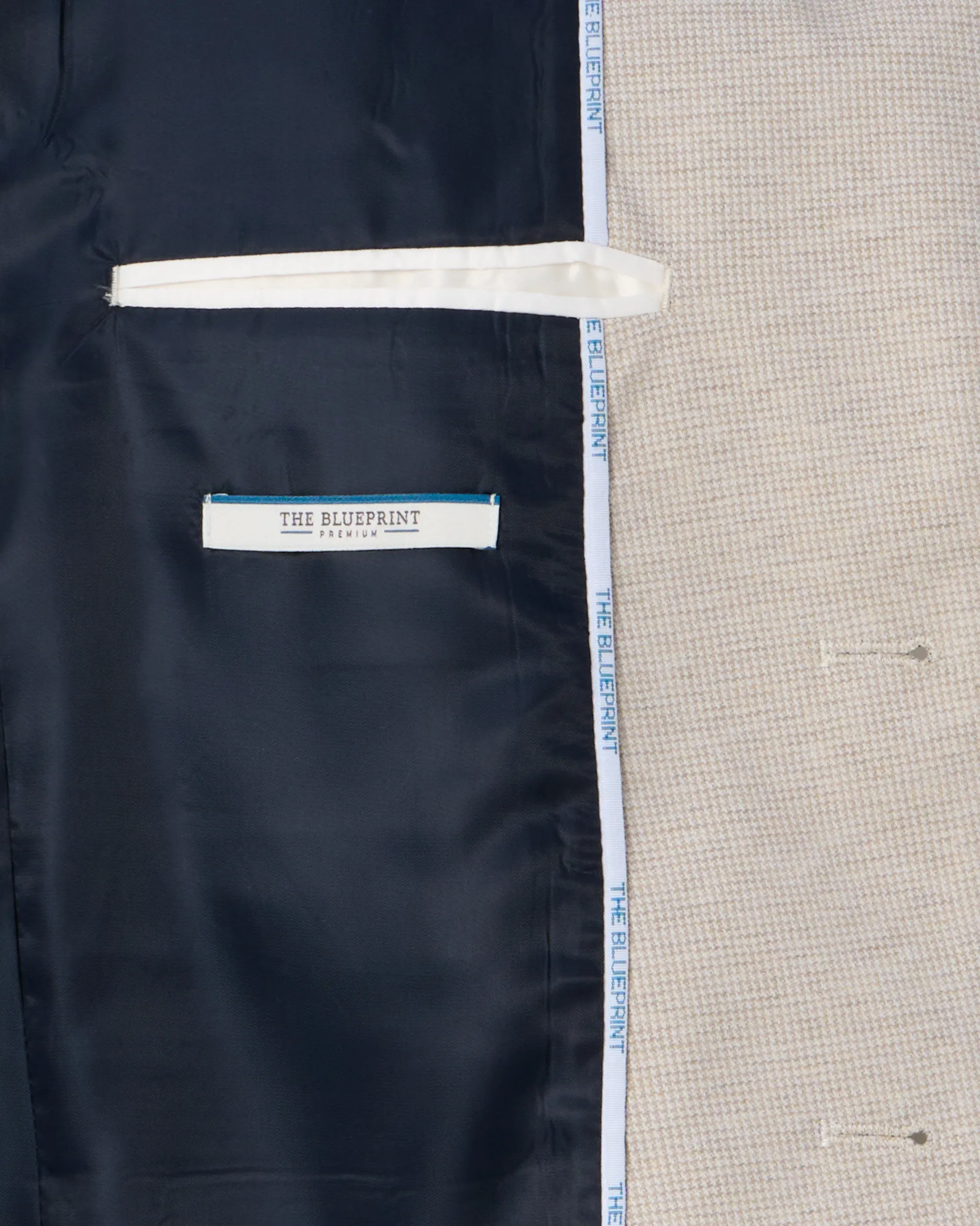 The BLUEPRINT Premium - Mix & Match Colbert Beige dessin 092054-002-54