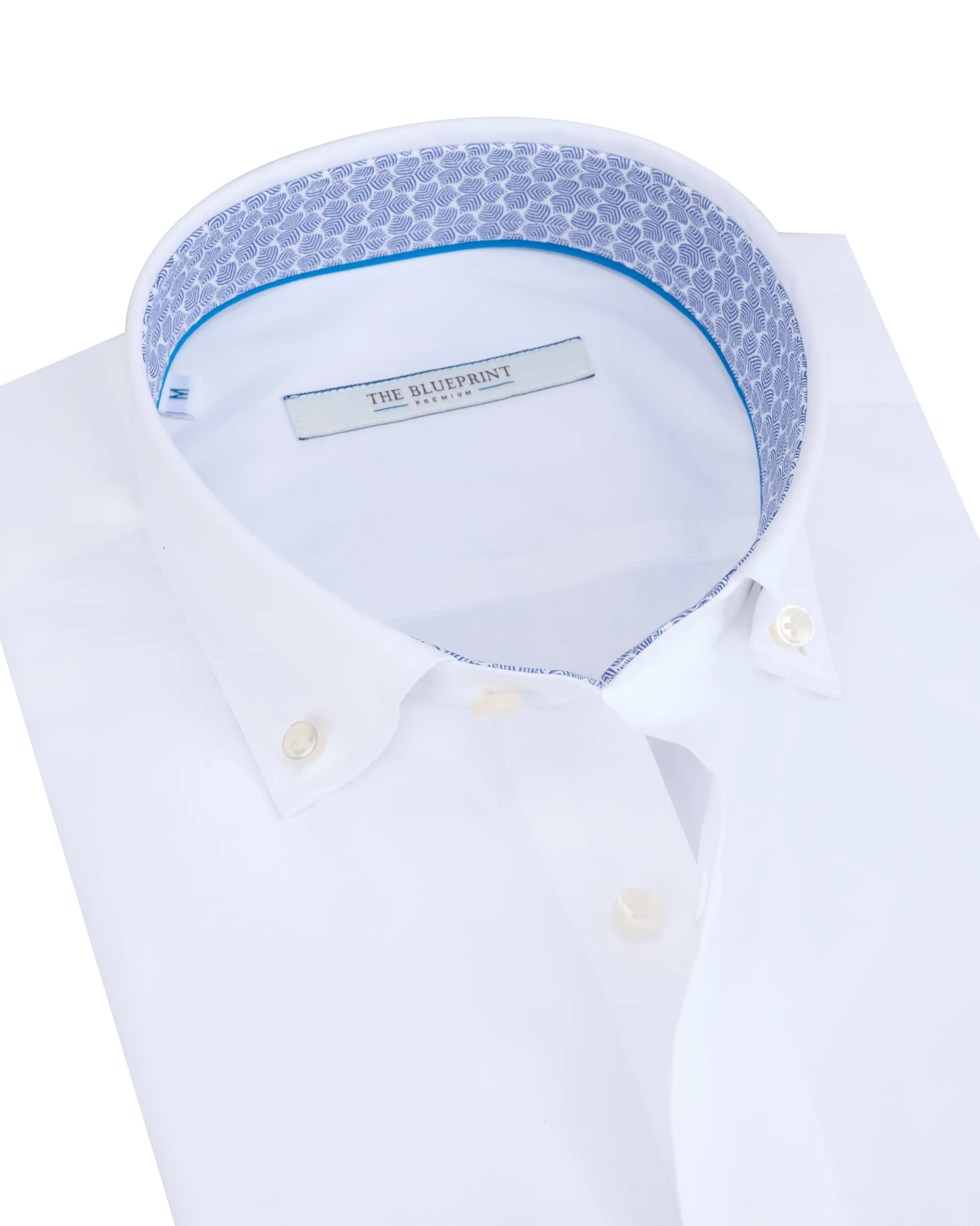 The BLUEPRINT Premium Overhemd LM WHITE 092065-001-L