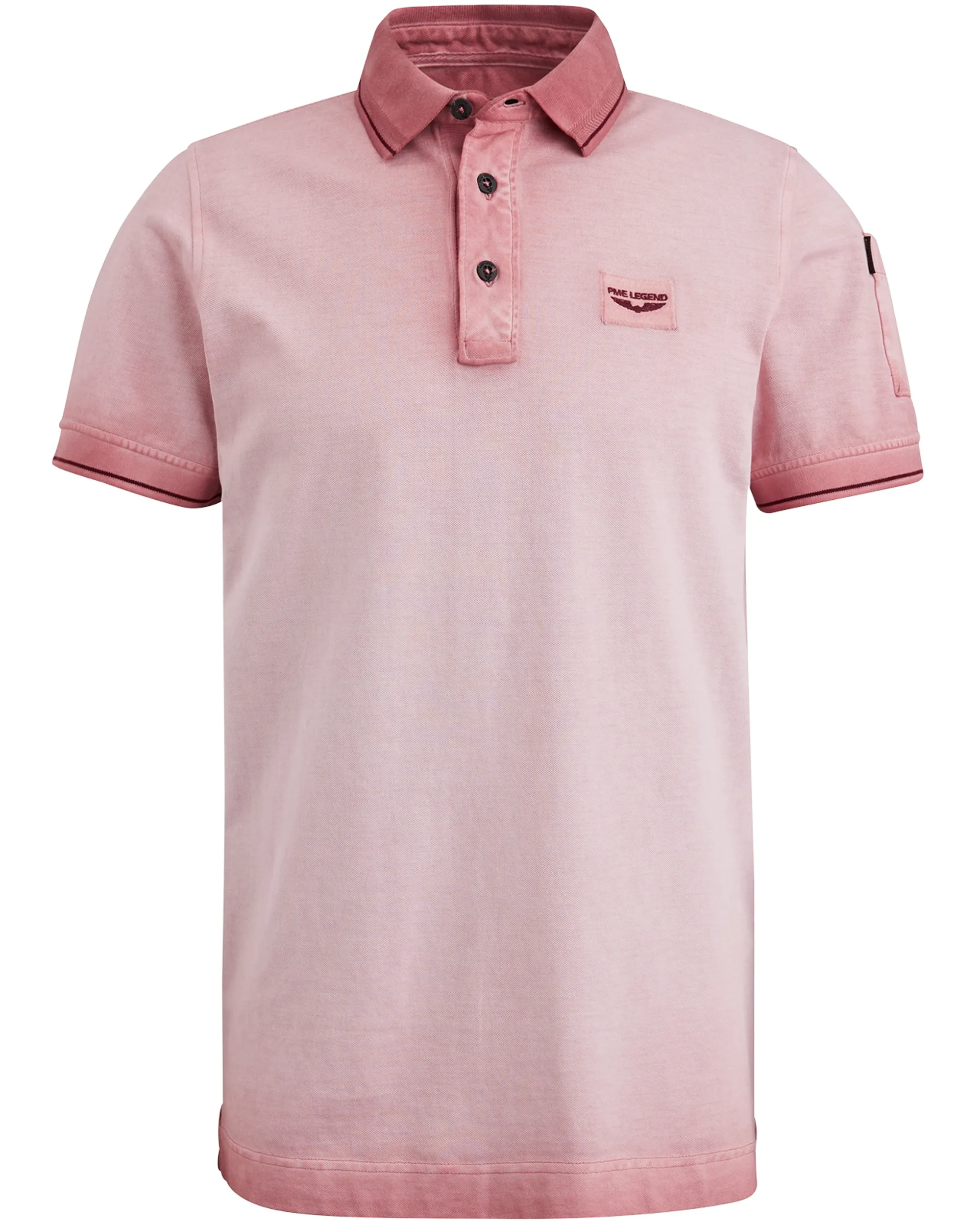 PME Legend Polo KM Roze 092476-001-L