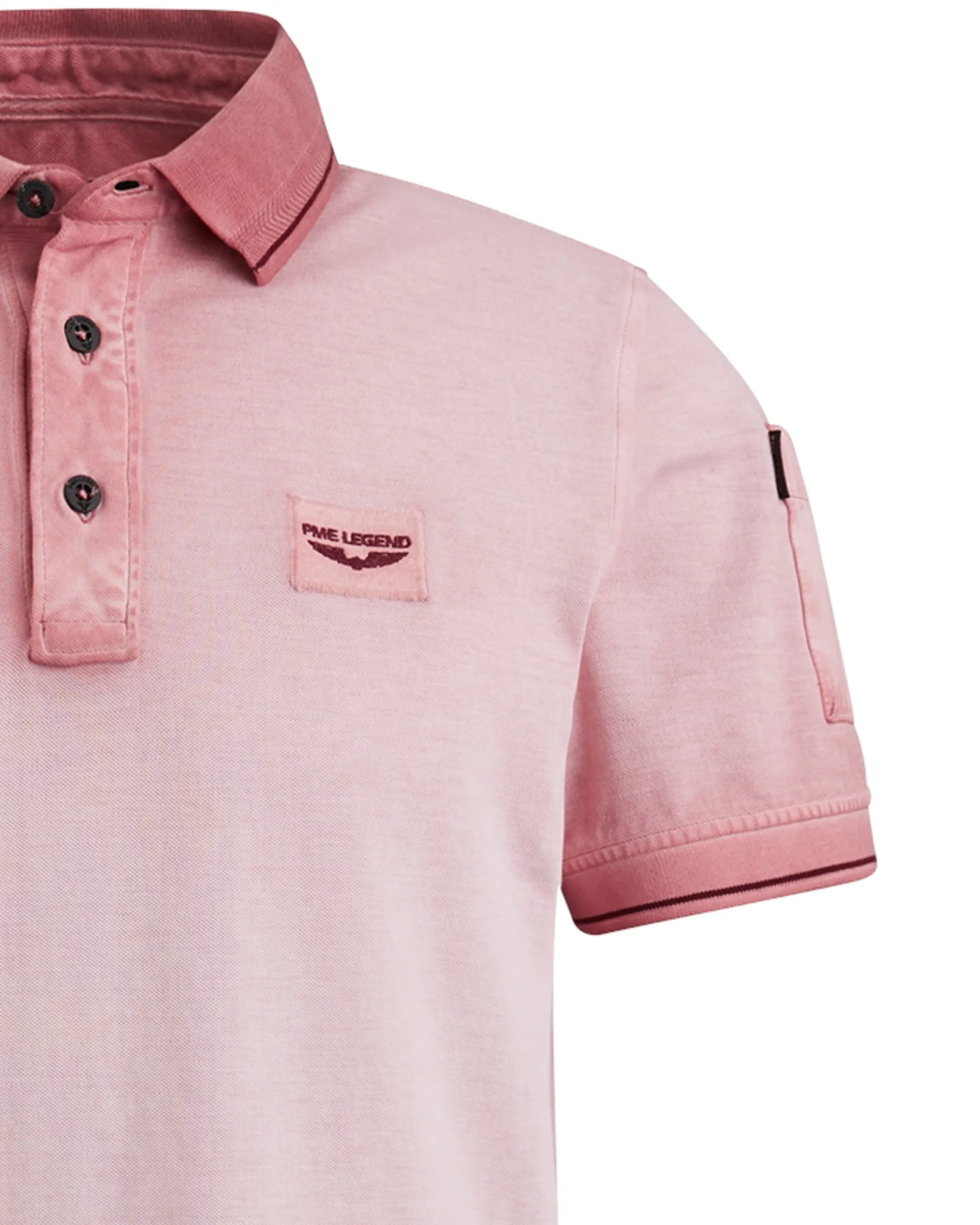 PME Legend Polo KM Roze 092476-001-L