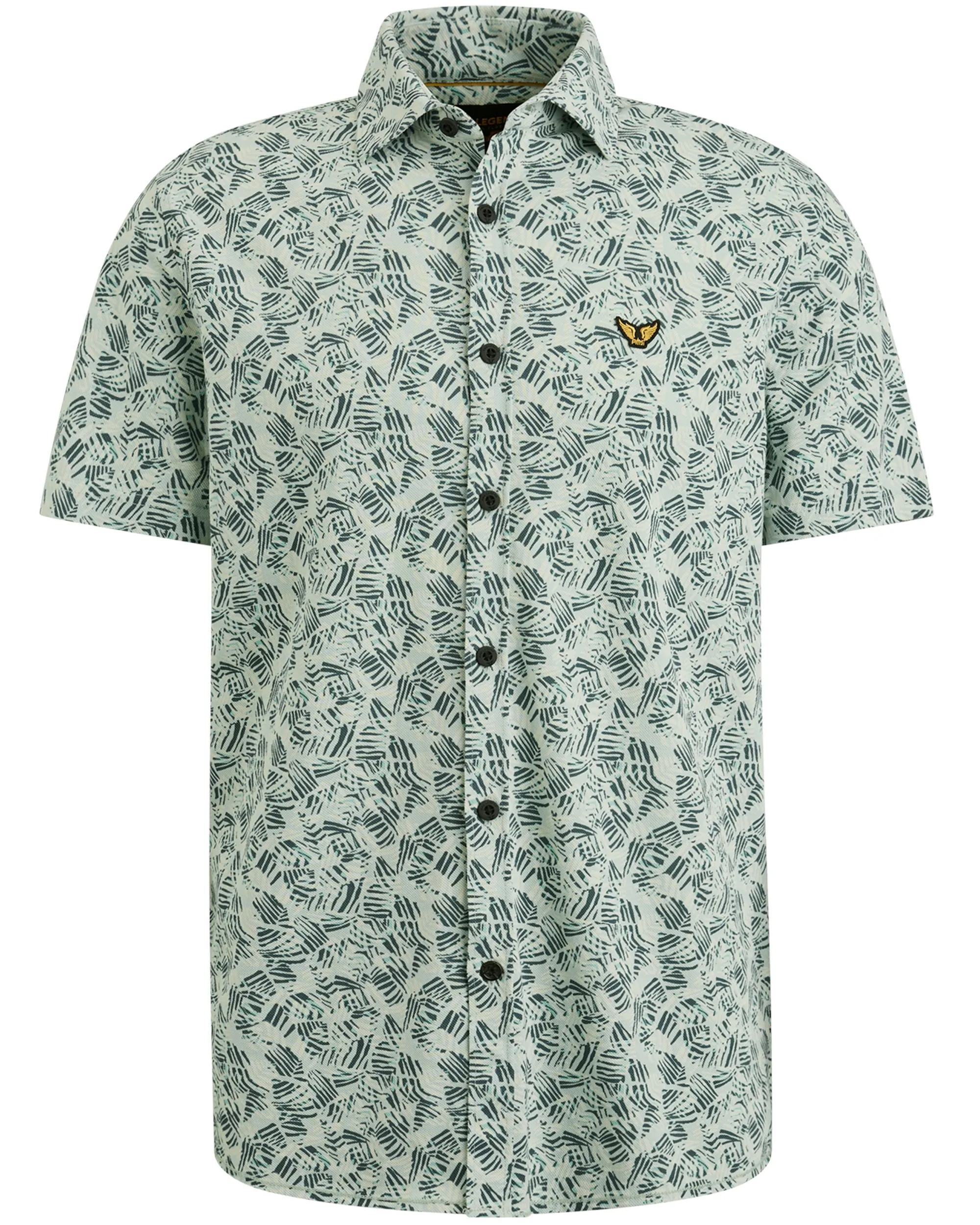 PME Legend Casual Overhemd KM Groen 092499-001-L