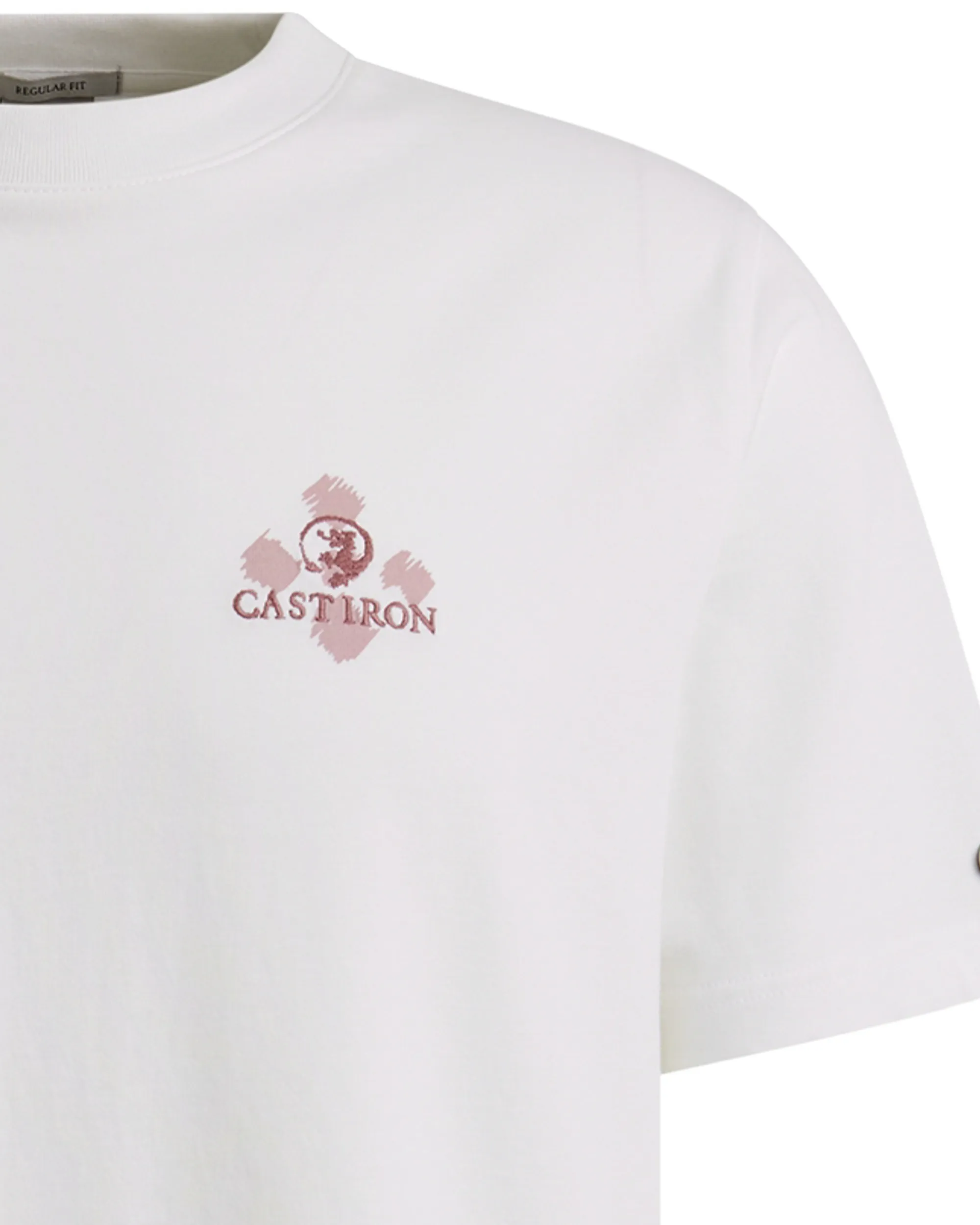 Cast Iron T-shirt KM Wit 092585-001-L