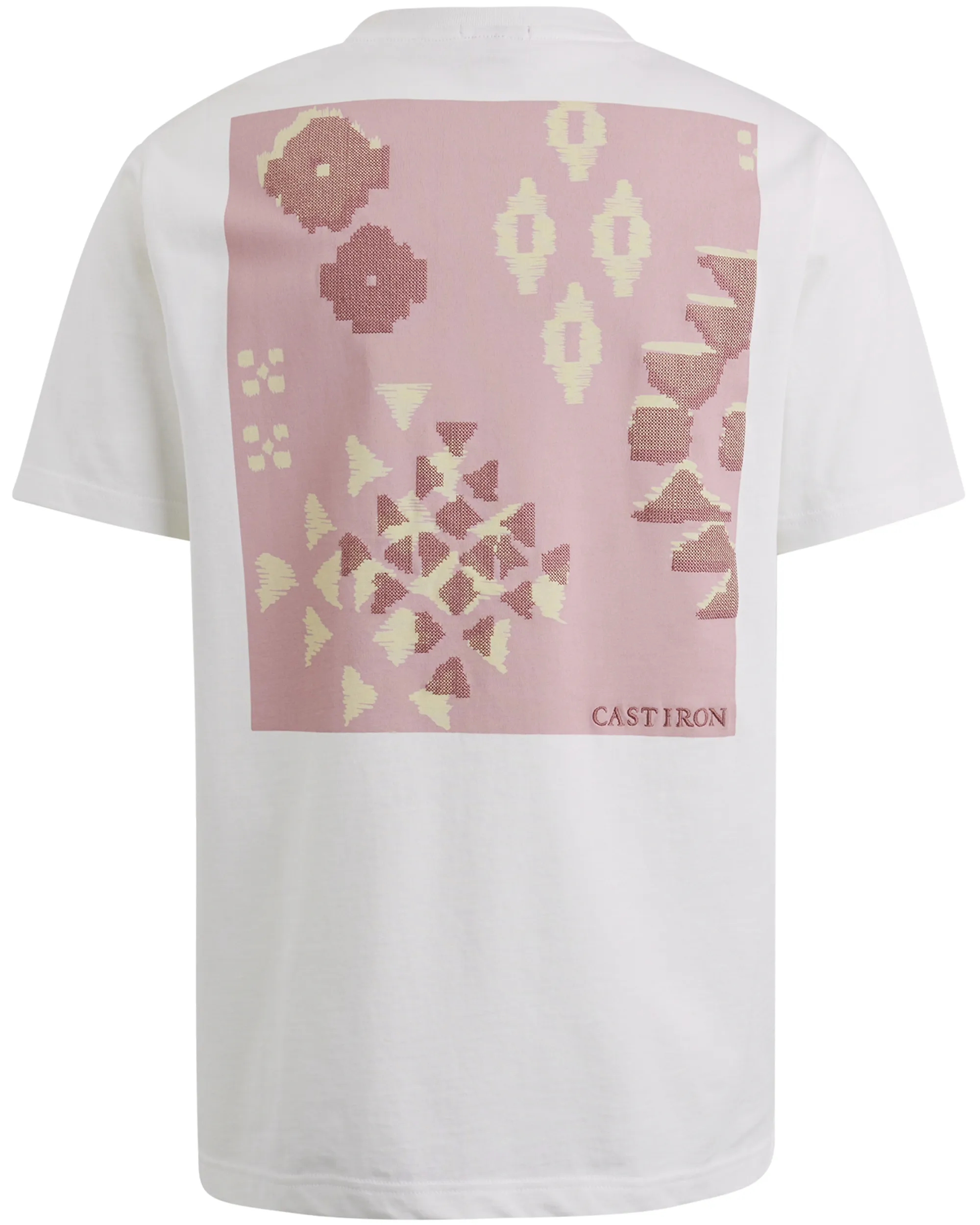 Cast Iron T-shirt KM Wit 092585-001-L