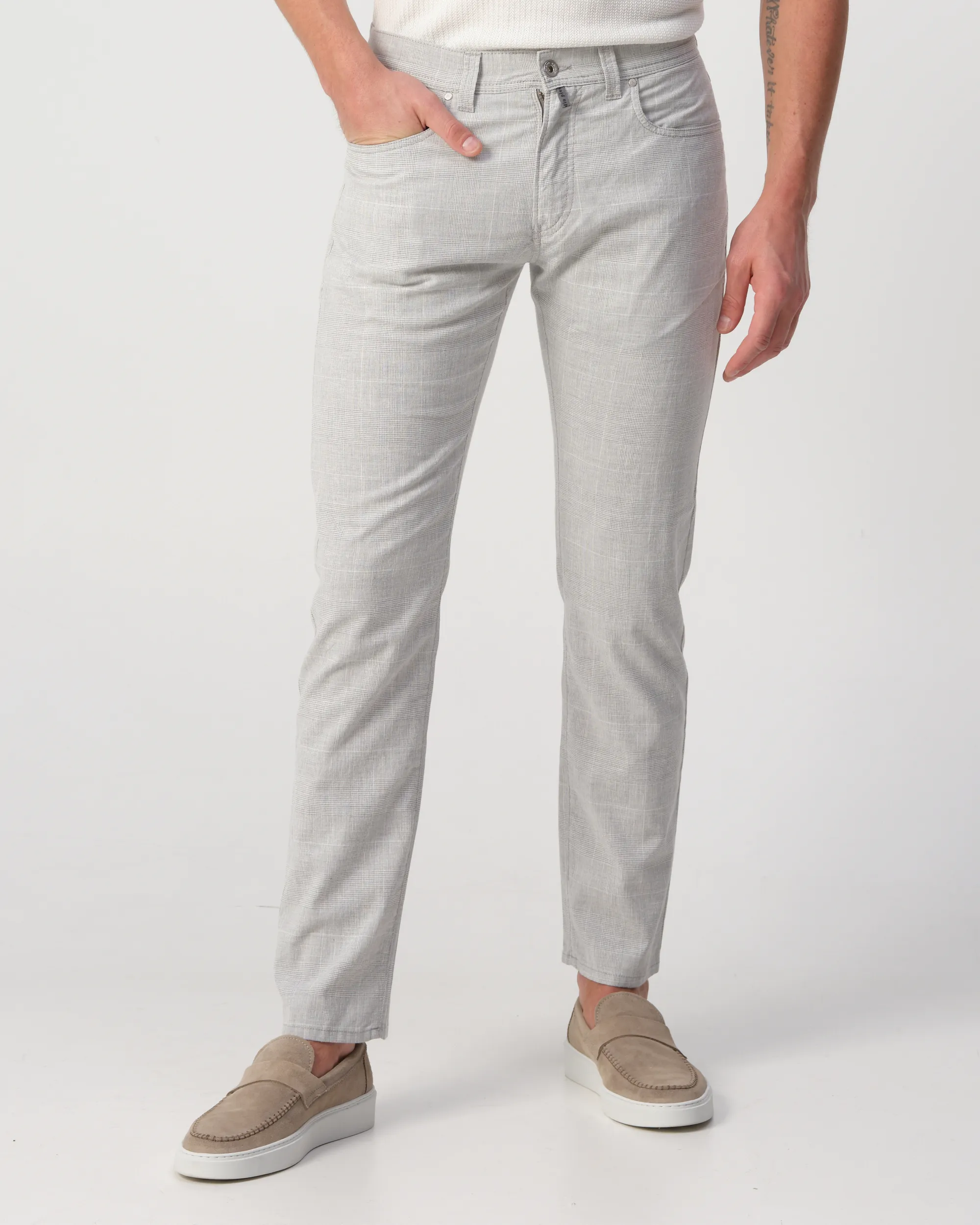 Pierre Cardin Lyon Tapered 5-pocket Beige 092607-001-30/30