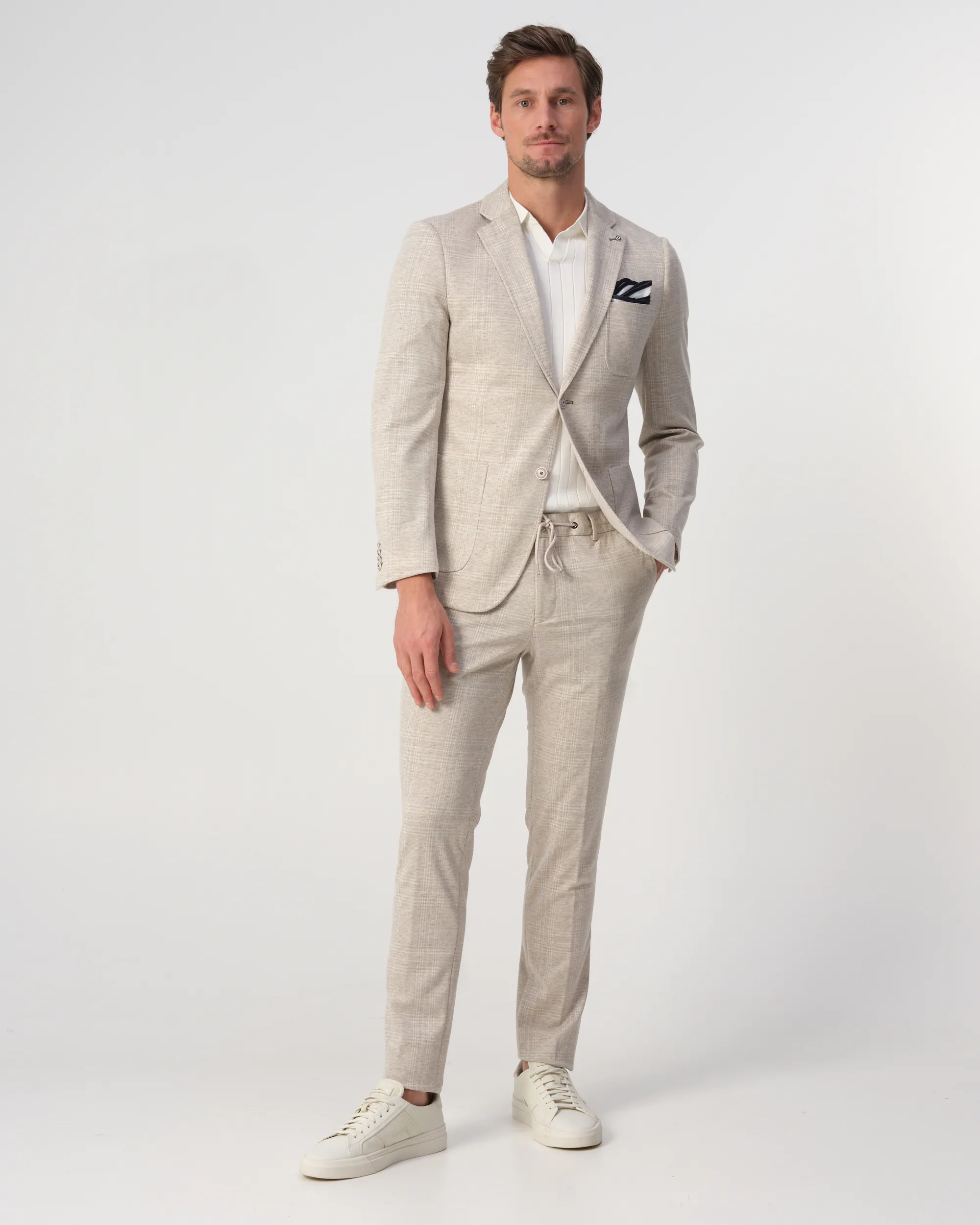 Blue Industry Mix & Match Pantalon Ecru 092833-001-102