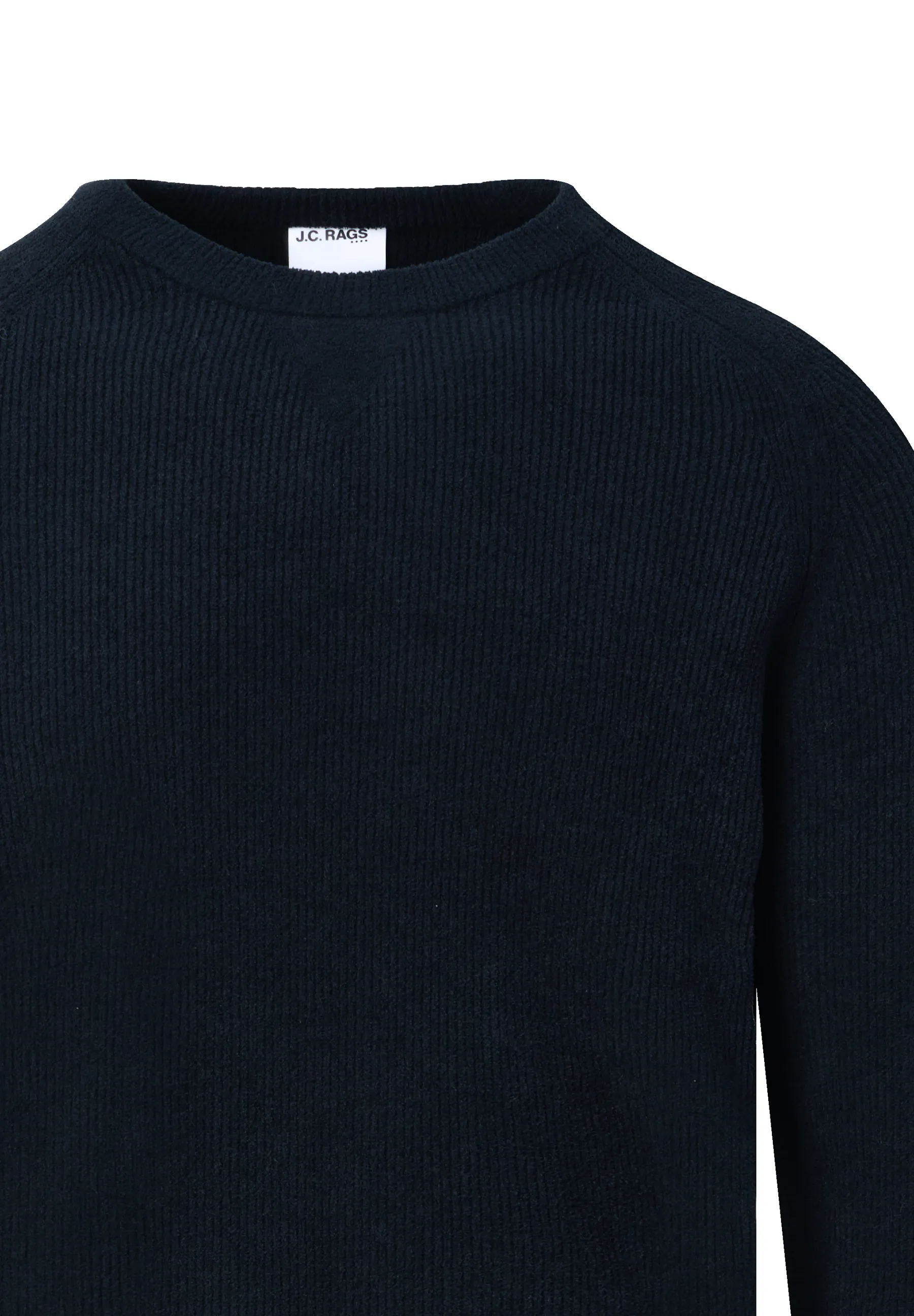 J.C. RAGS Trui O-hals Black 093343-001-L