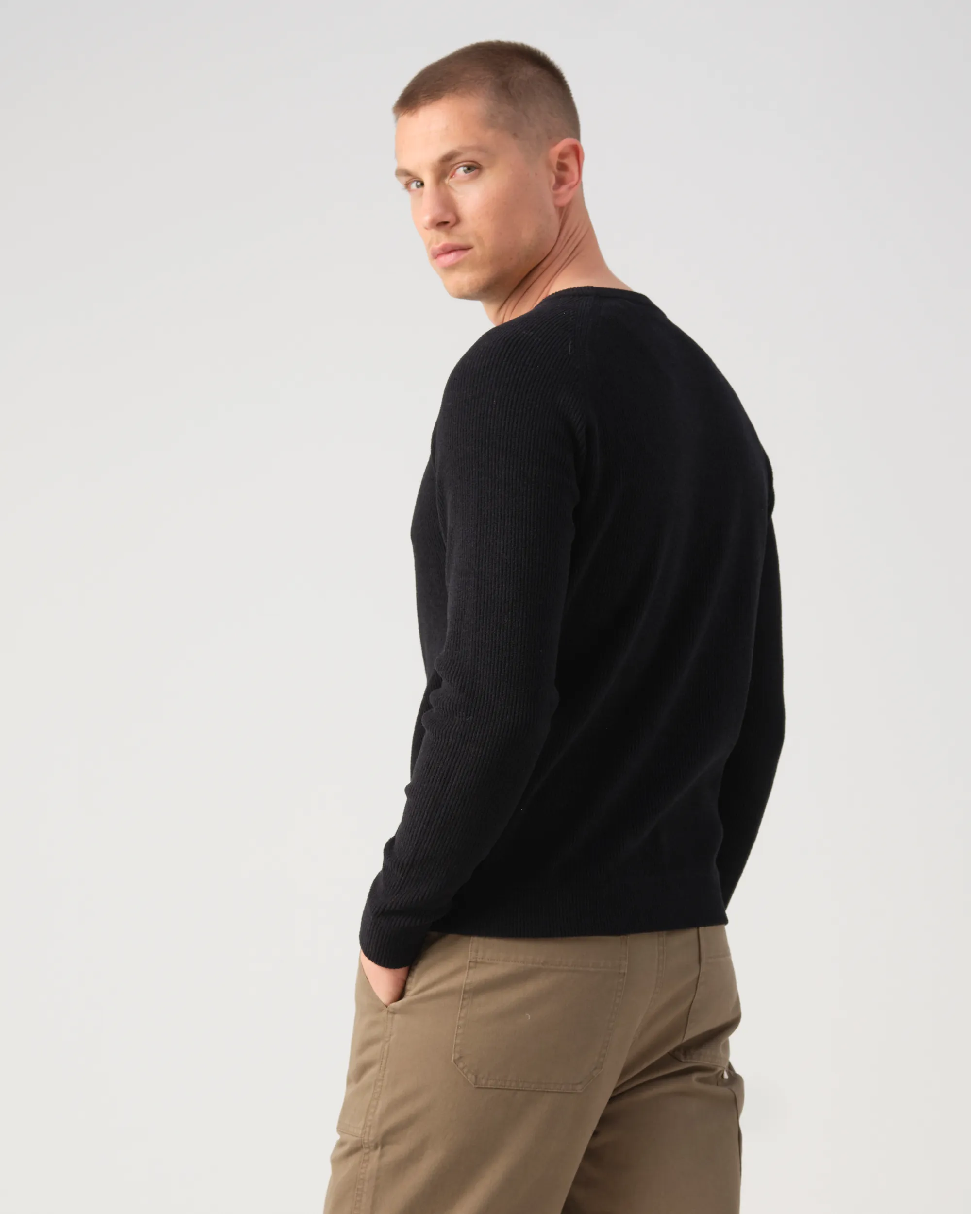 J.C. RAGS Trui O-hals Black 093343-001-L