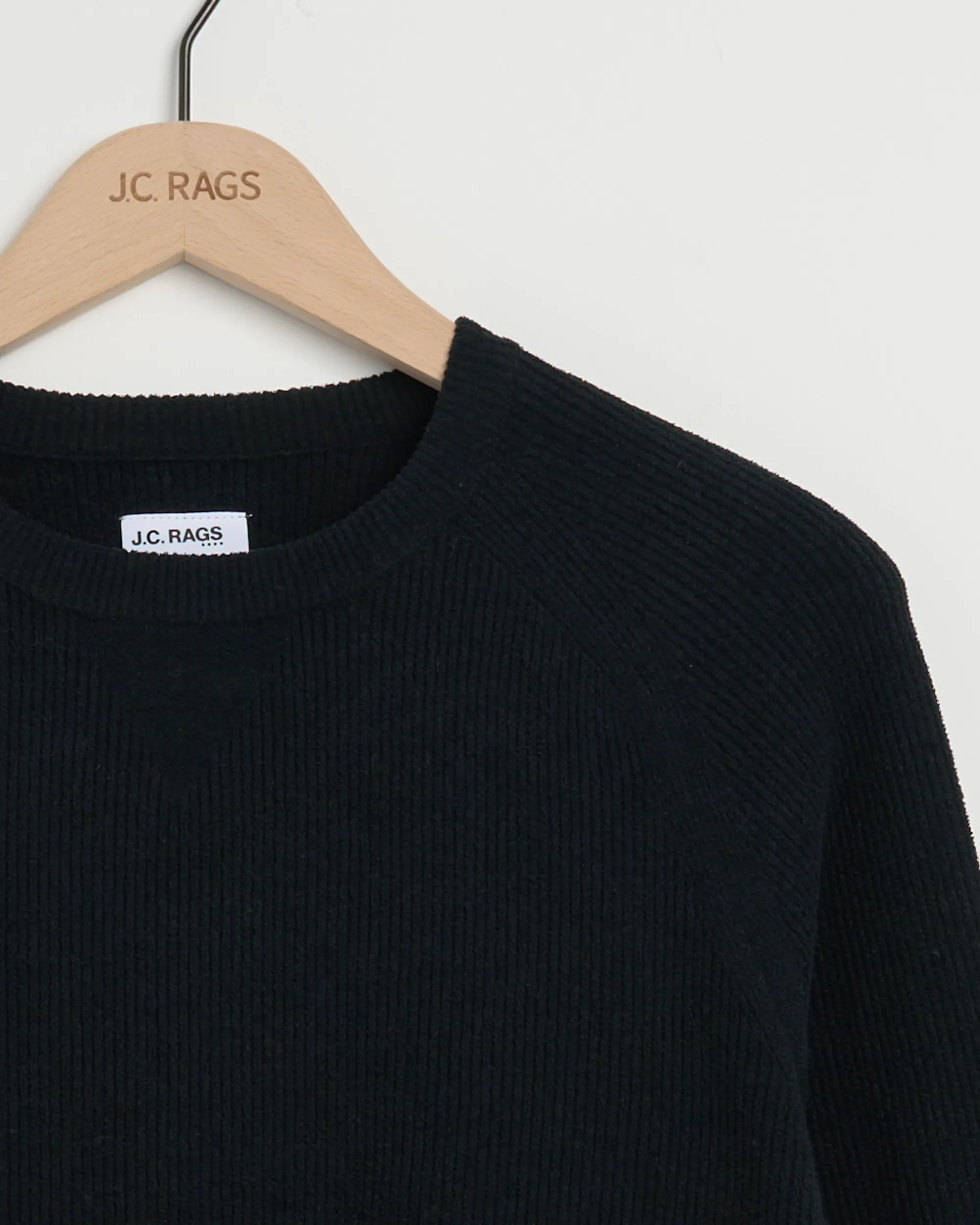 J.C. RAGS Trui O-hals Black 093343-001-L