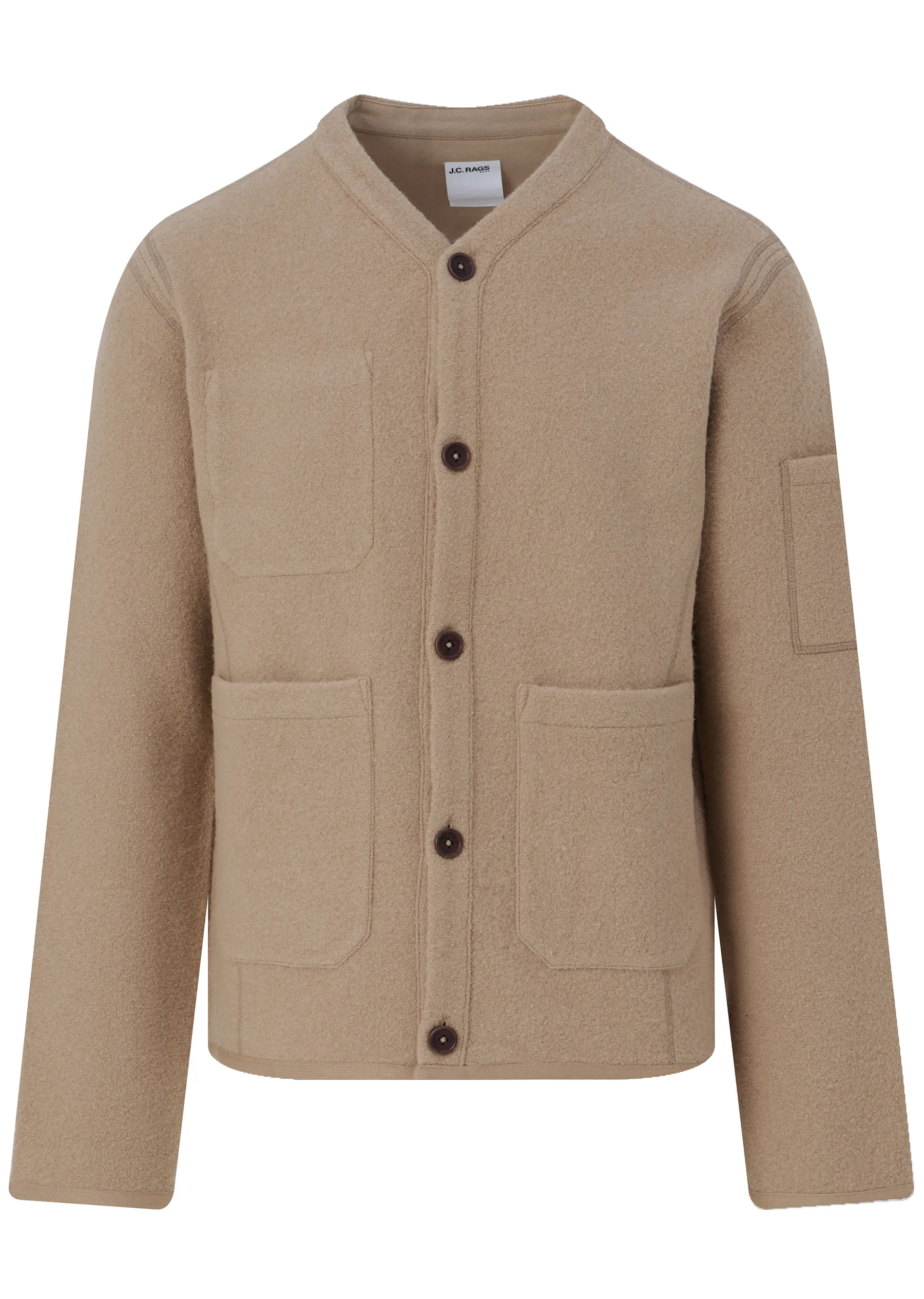 J.C. RAGS Roswell Vest Toasted coconut 093348-002-L