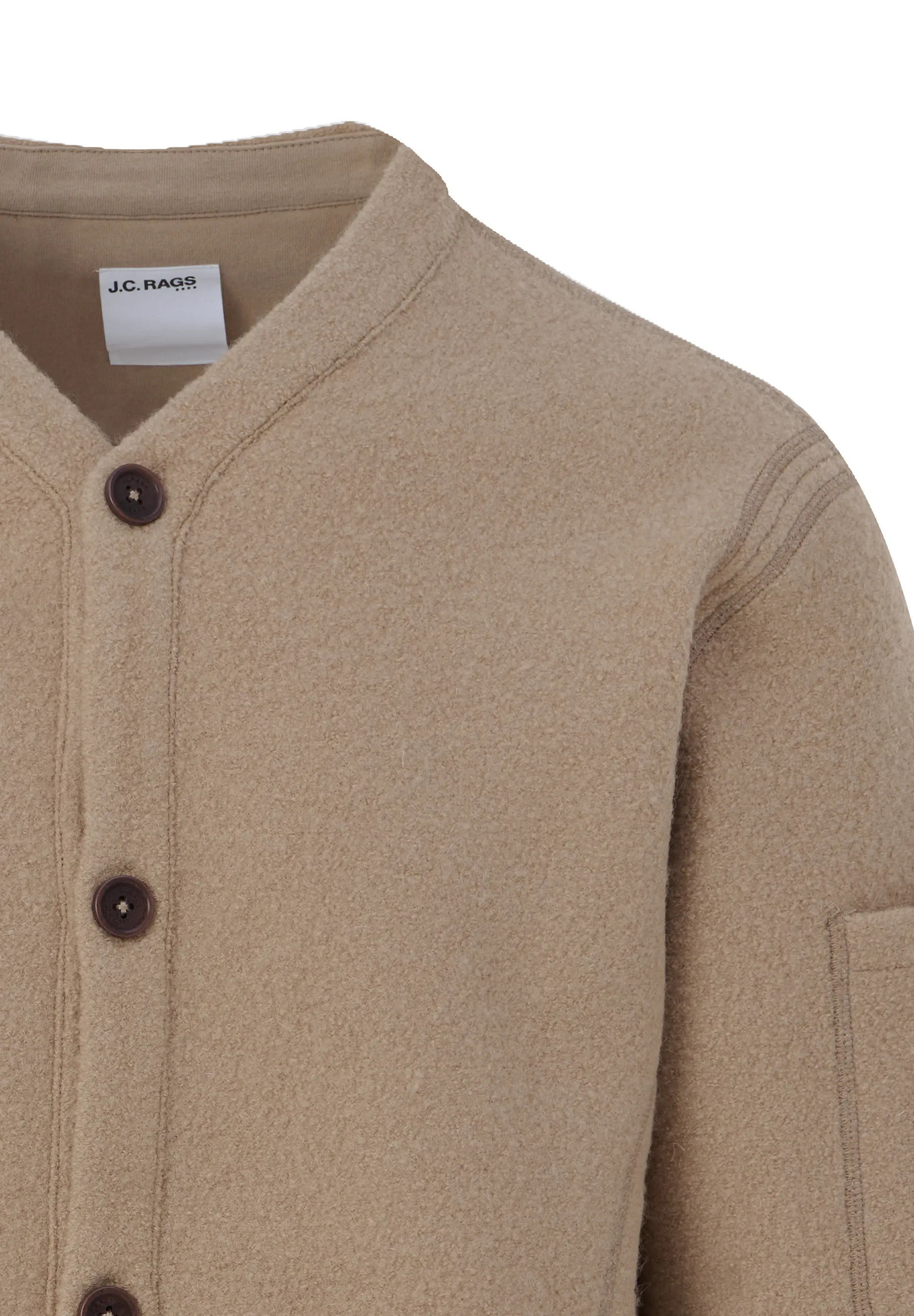 J.C. RAGS Roswell Vest Toasted coconut 093348-002-L