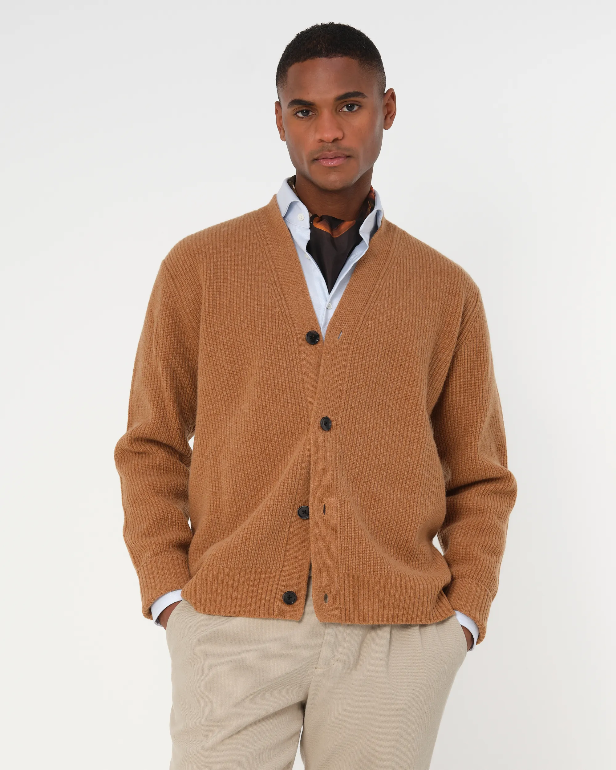 Dutch Dandies Berger Vest Lichtbruin uni 093354-003-L