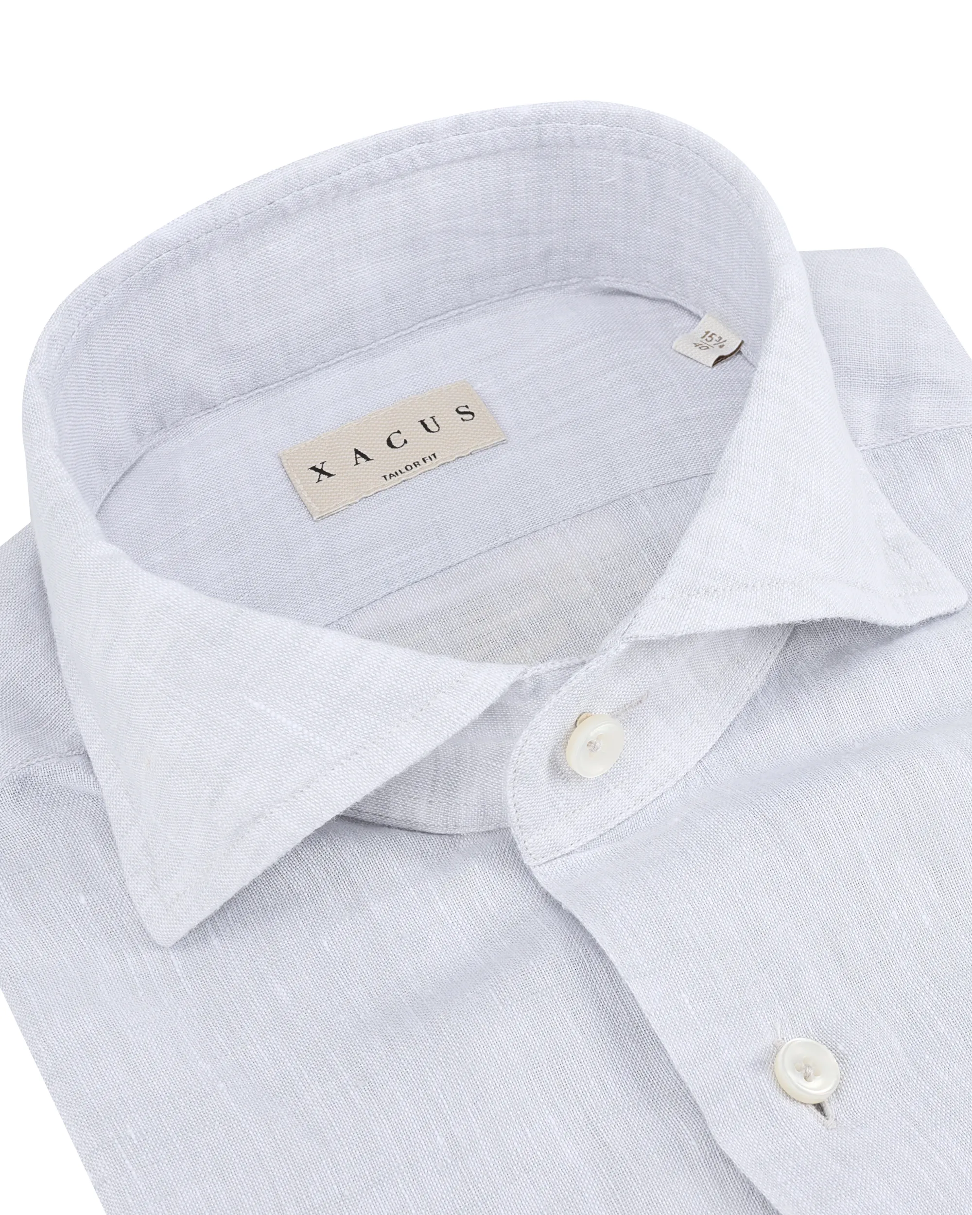 Xacus Overhemd LM Grijs 093369-001-38