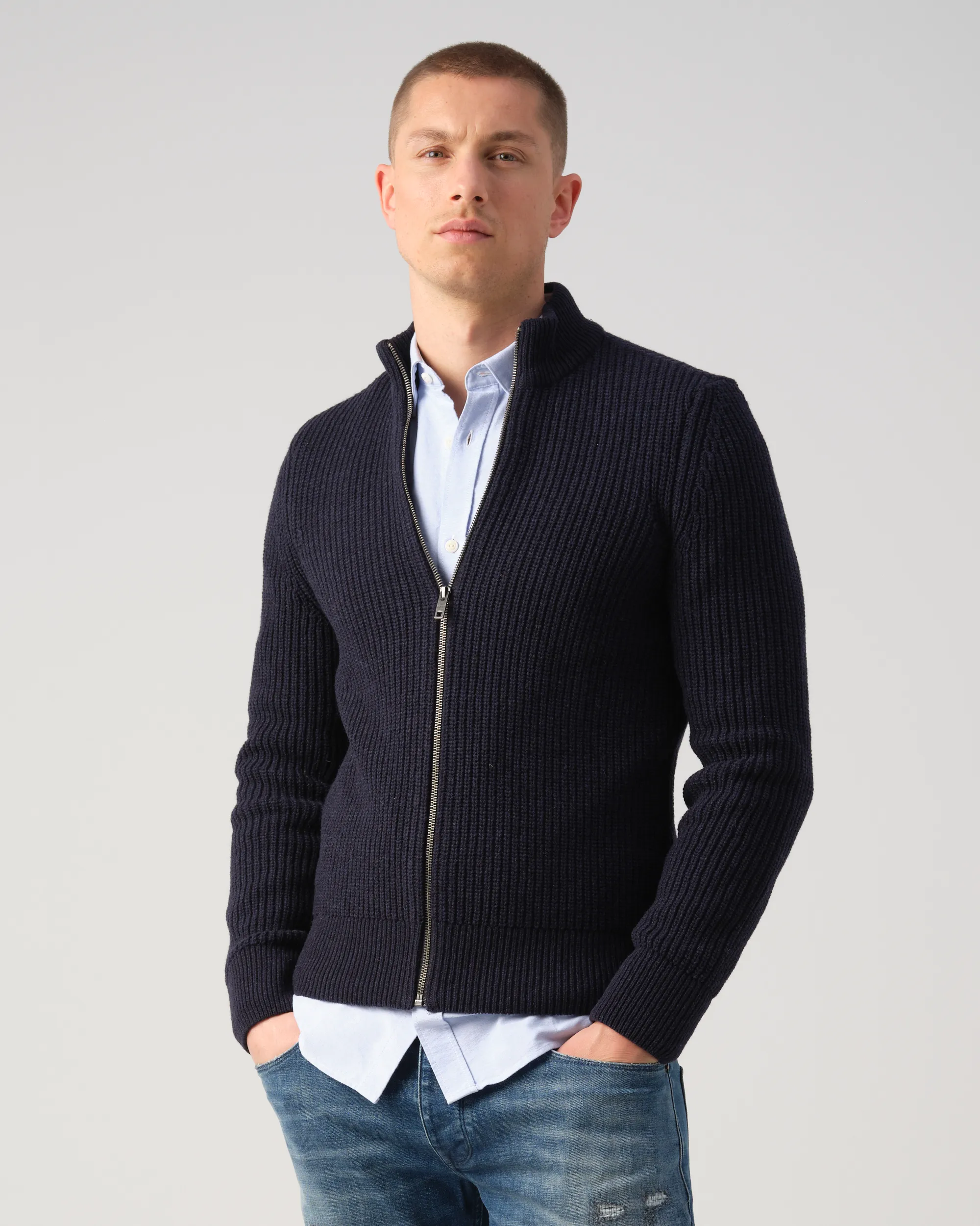 J.C. RAGS Reagan Vest Sky Captain 093496-001-L