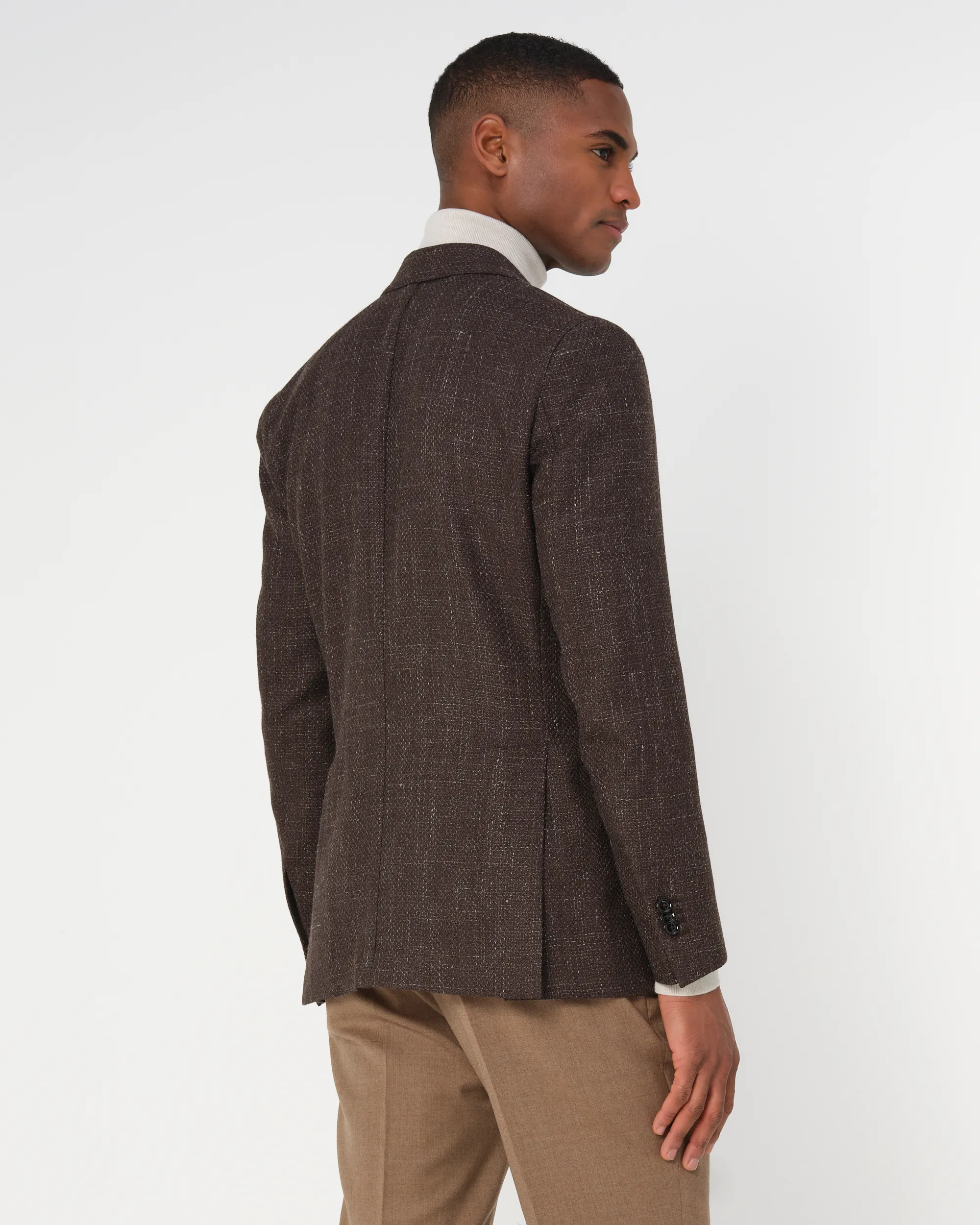 Dutch Dandies Devon Colbert Bruin uni 093511-001-46