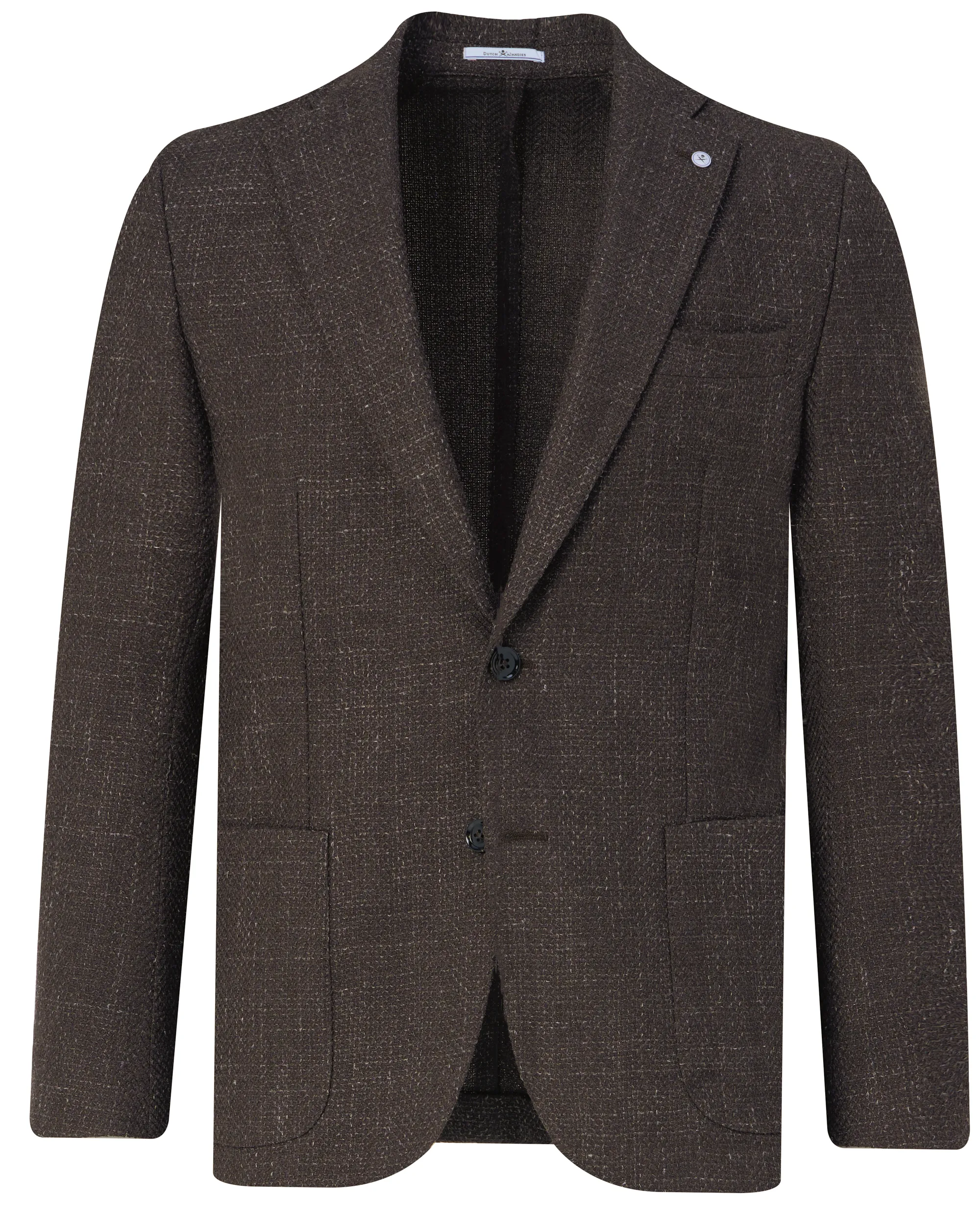Dutch Dandies Devon Colbert Bruin uni 093511-001-46