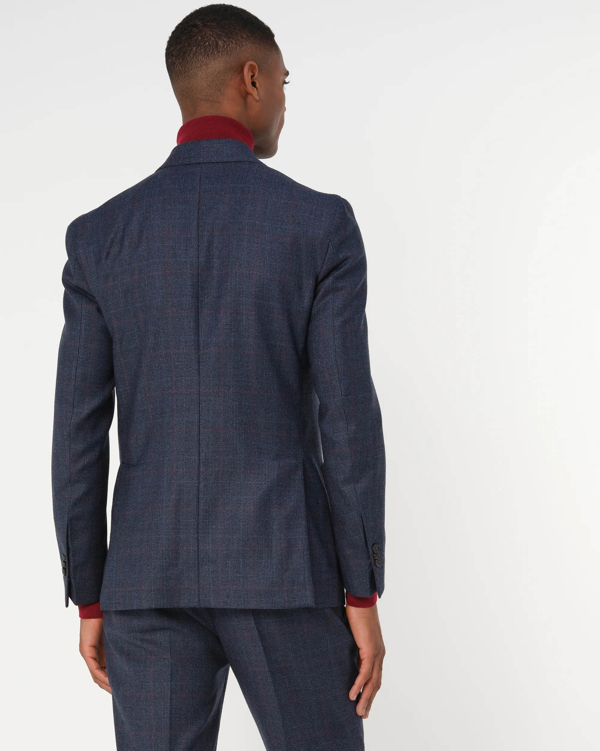 Dutch Dandies - Pak Navy kleine ruit 093516-001-46
