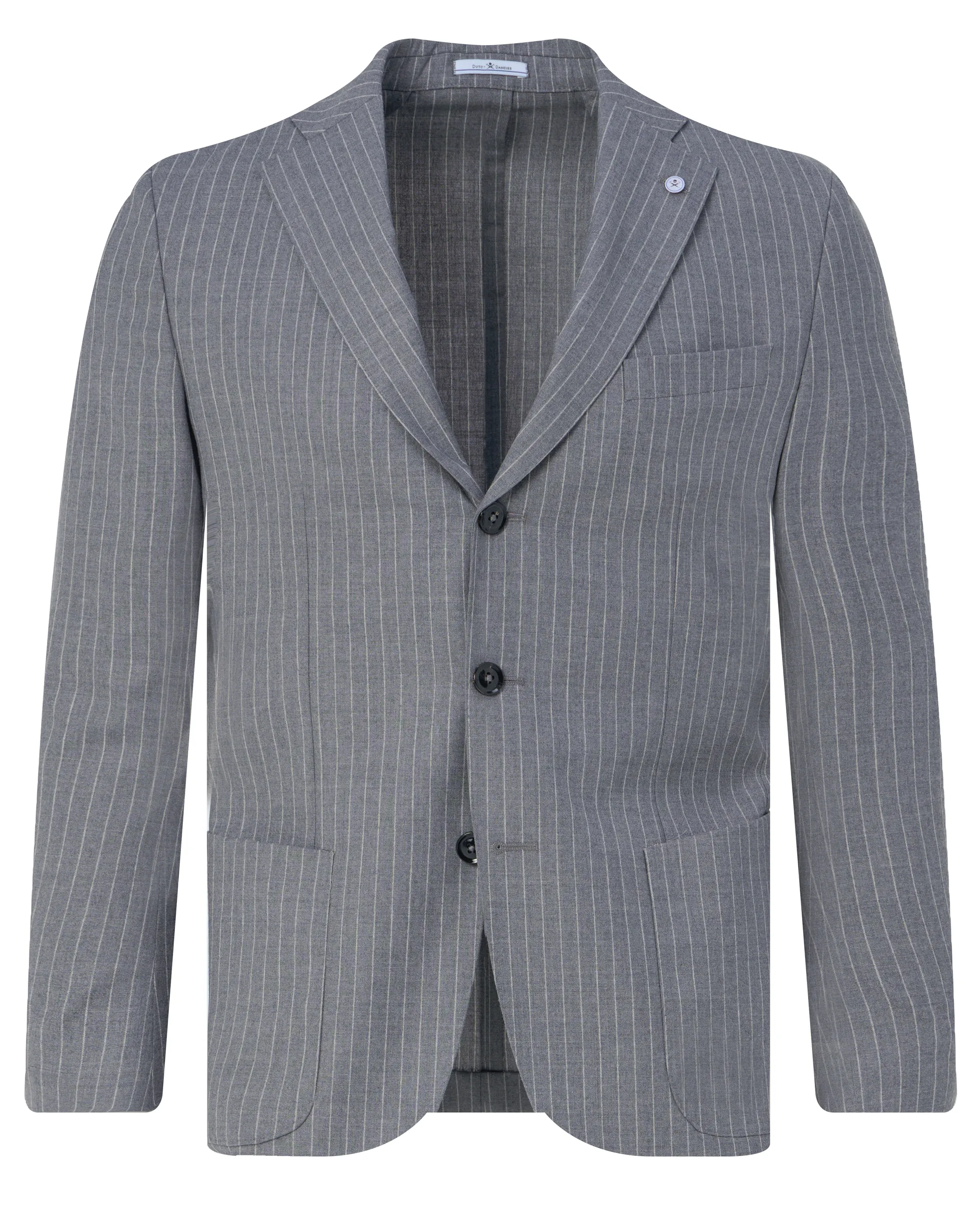 Dutch Dandies Damon Mix & Match Colbert Grijs streep 093524-001-46