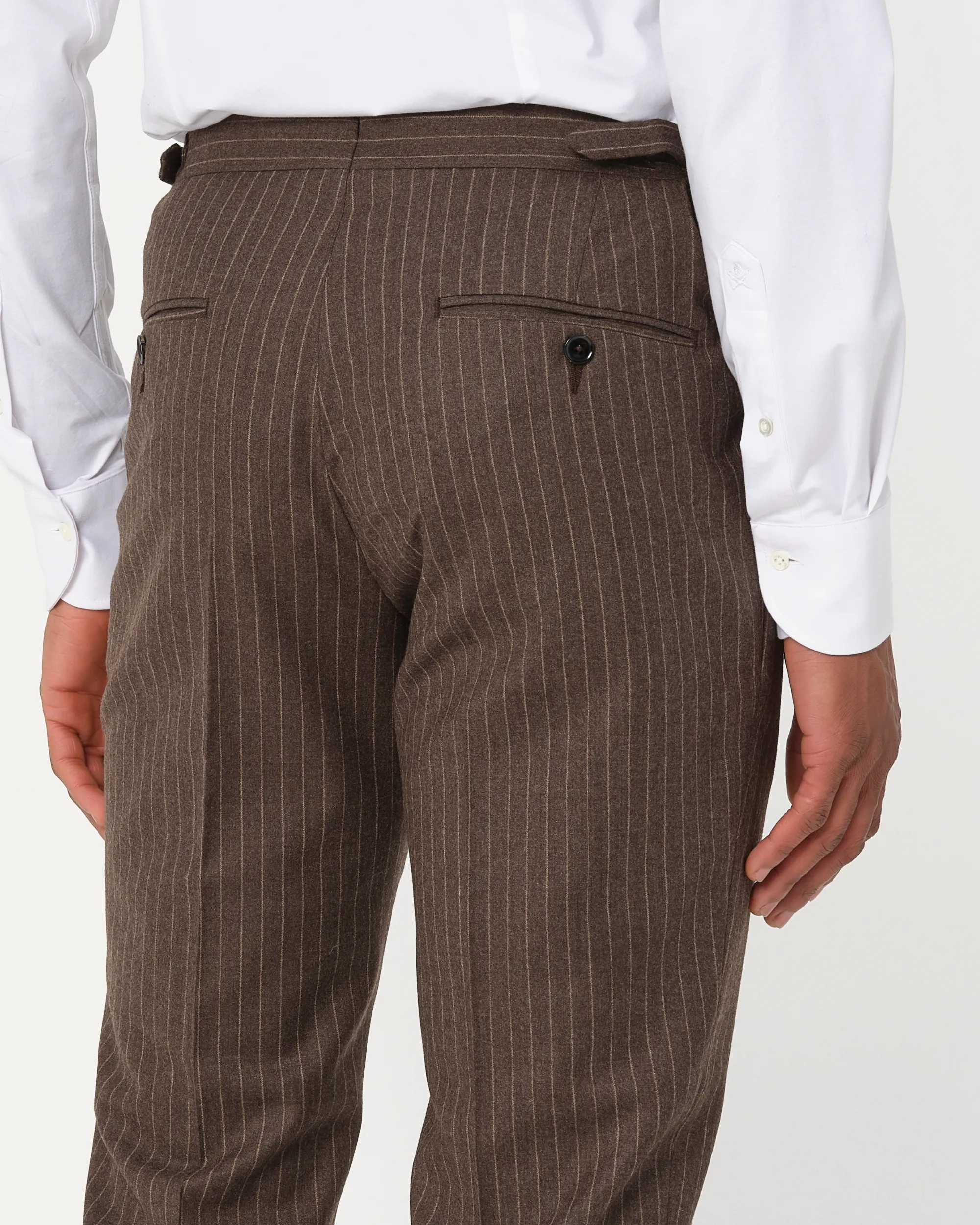 Dutch Dandies Pisa Mix & Match Pantalon Bruin streep 093525-003-46