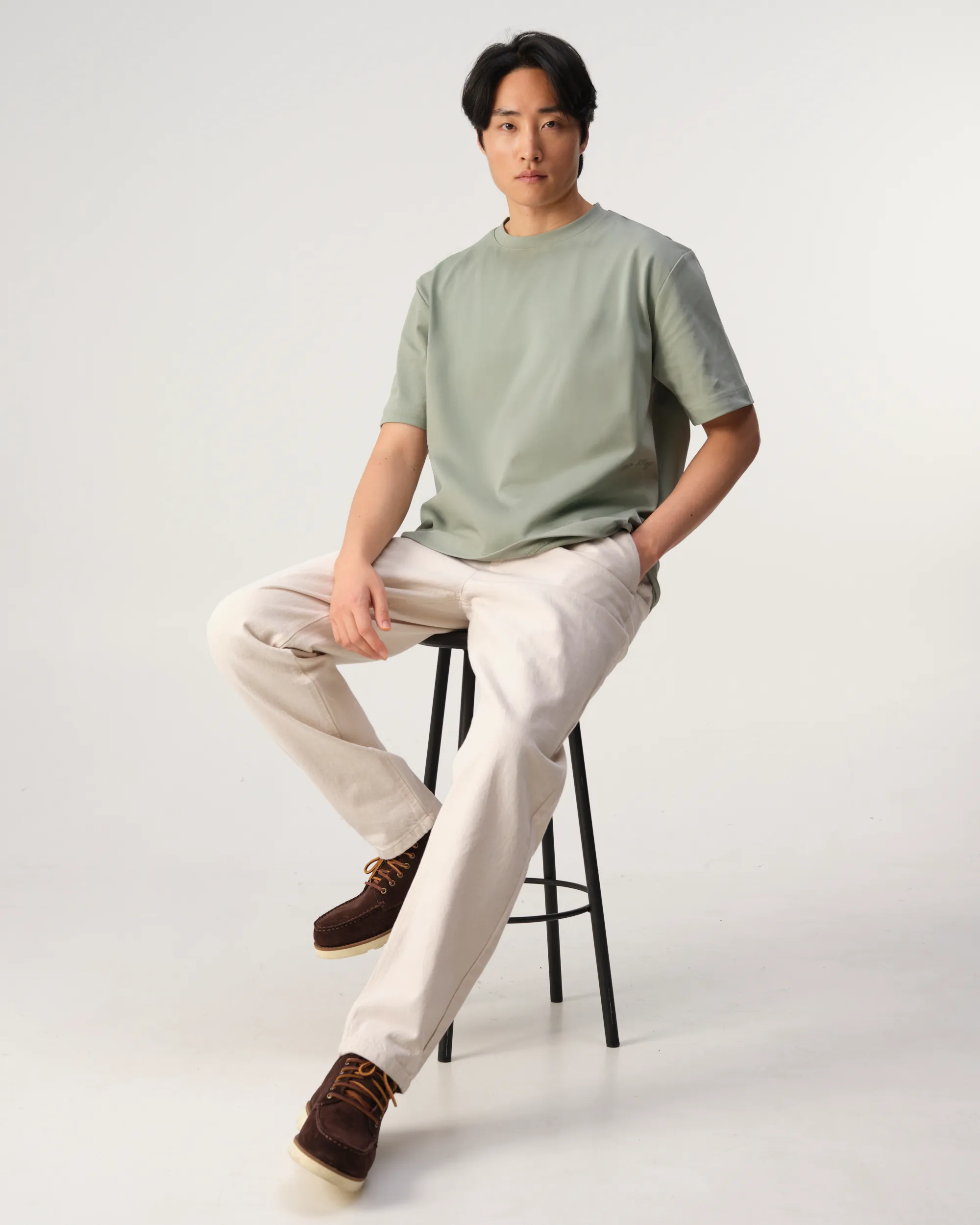 J.C. RAGS T-shirt Korte mouw Iceberg Green 093532-006-L