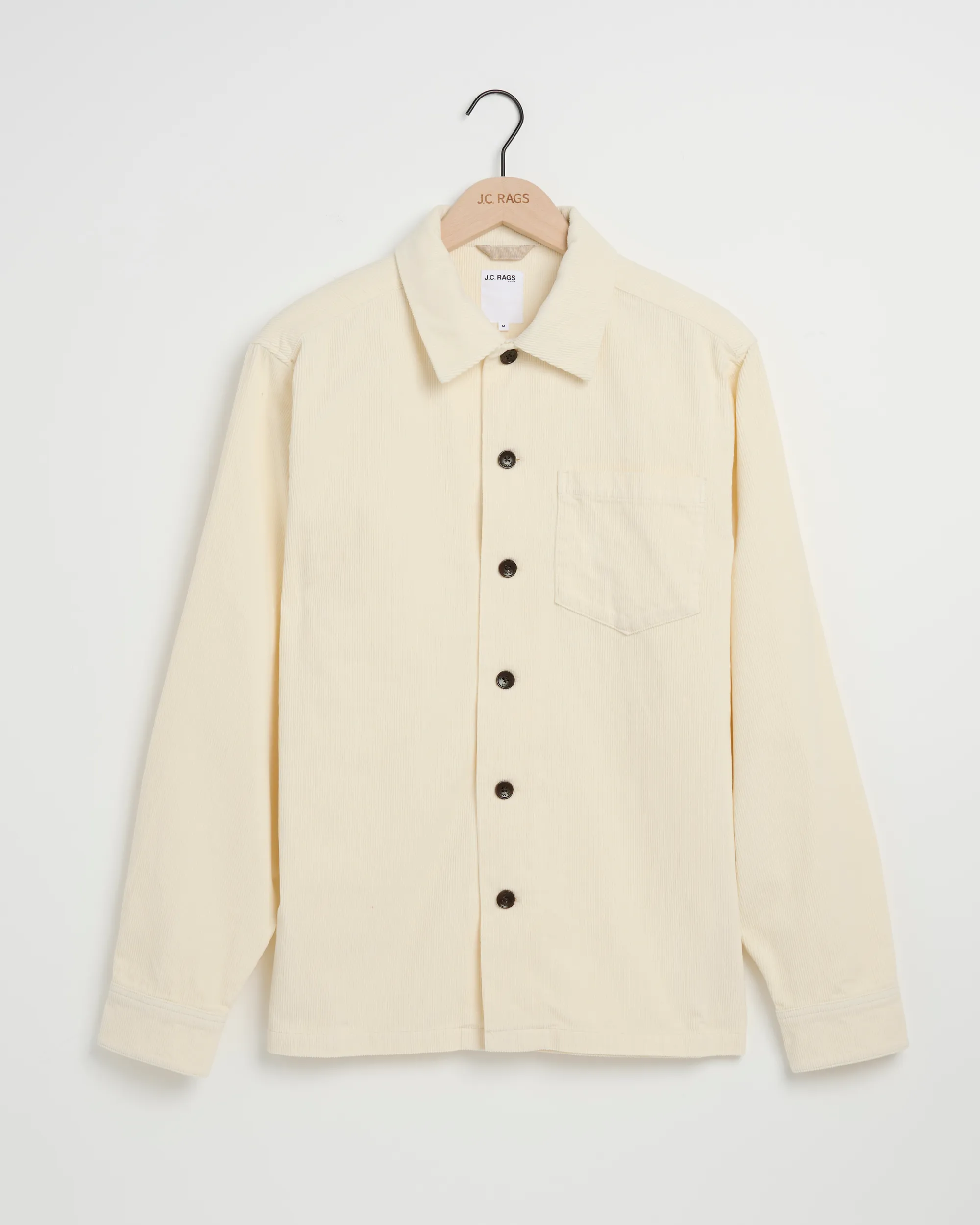 J.C. RAGS Roux Overshirt Coconut milk 093558-001-L