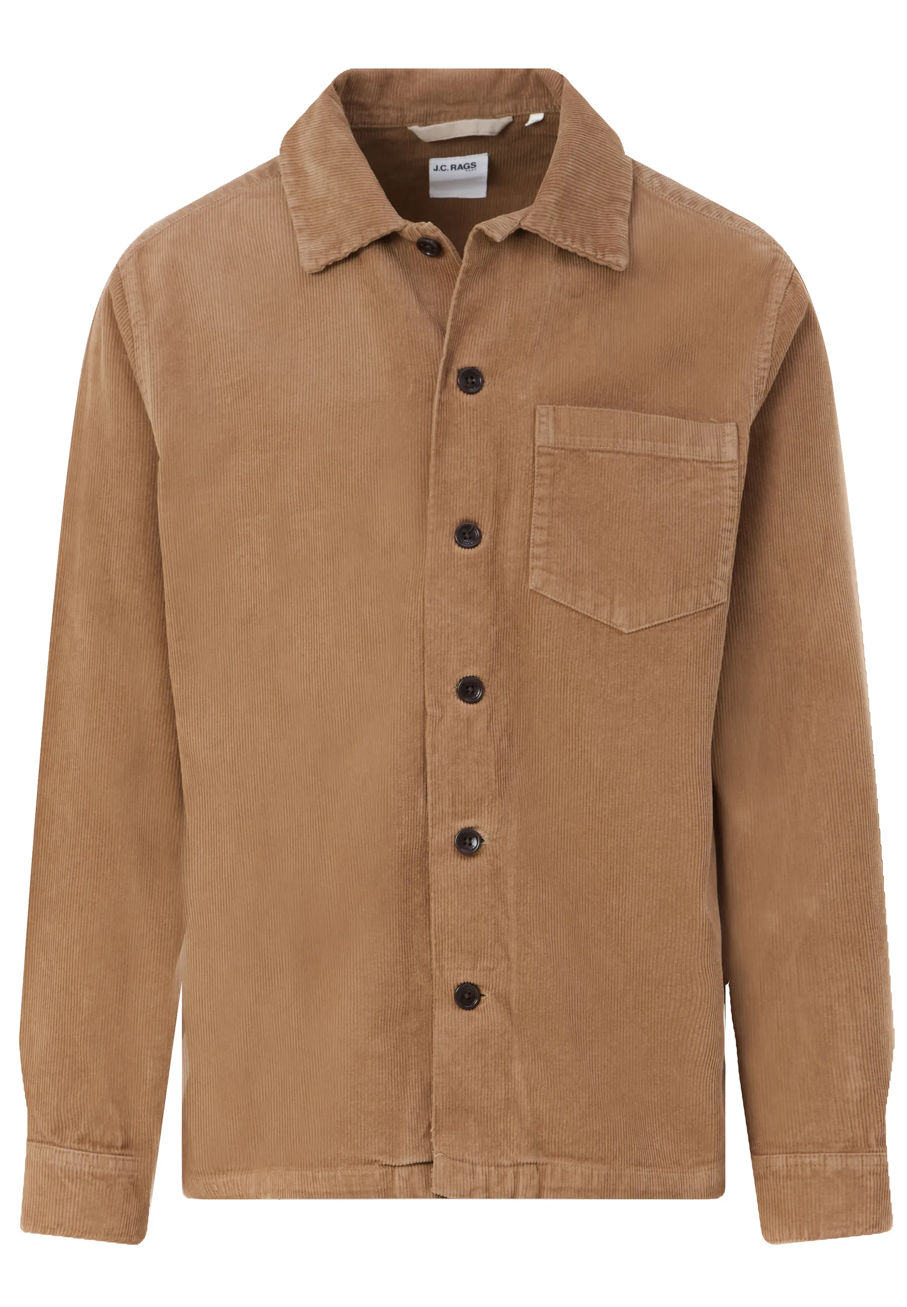 J.C. RAGS Roux Overshirt Toasted coconut 093558-002-L
