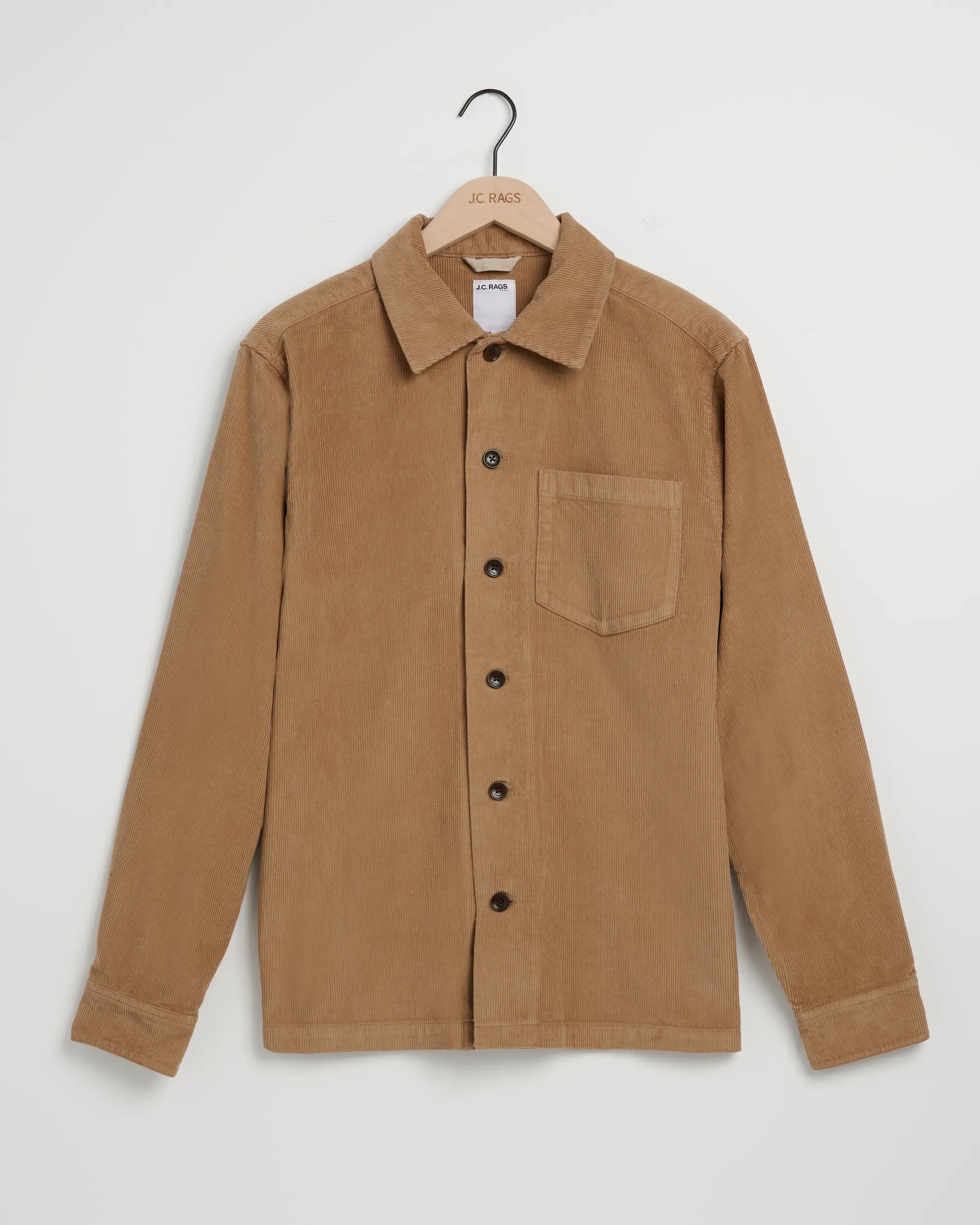 J.C. RAGS Roux Overshirt Toasted coconut 093558-002-L