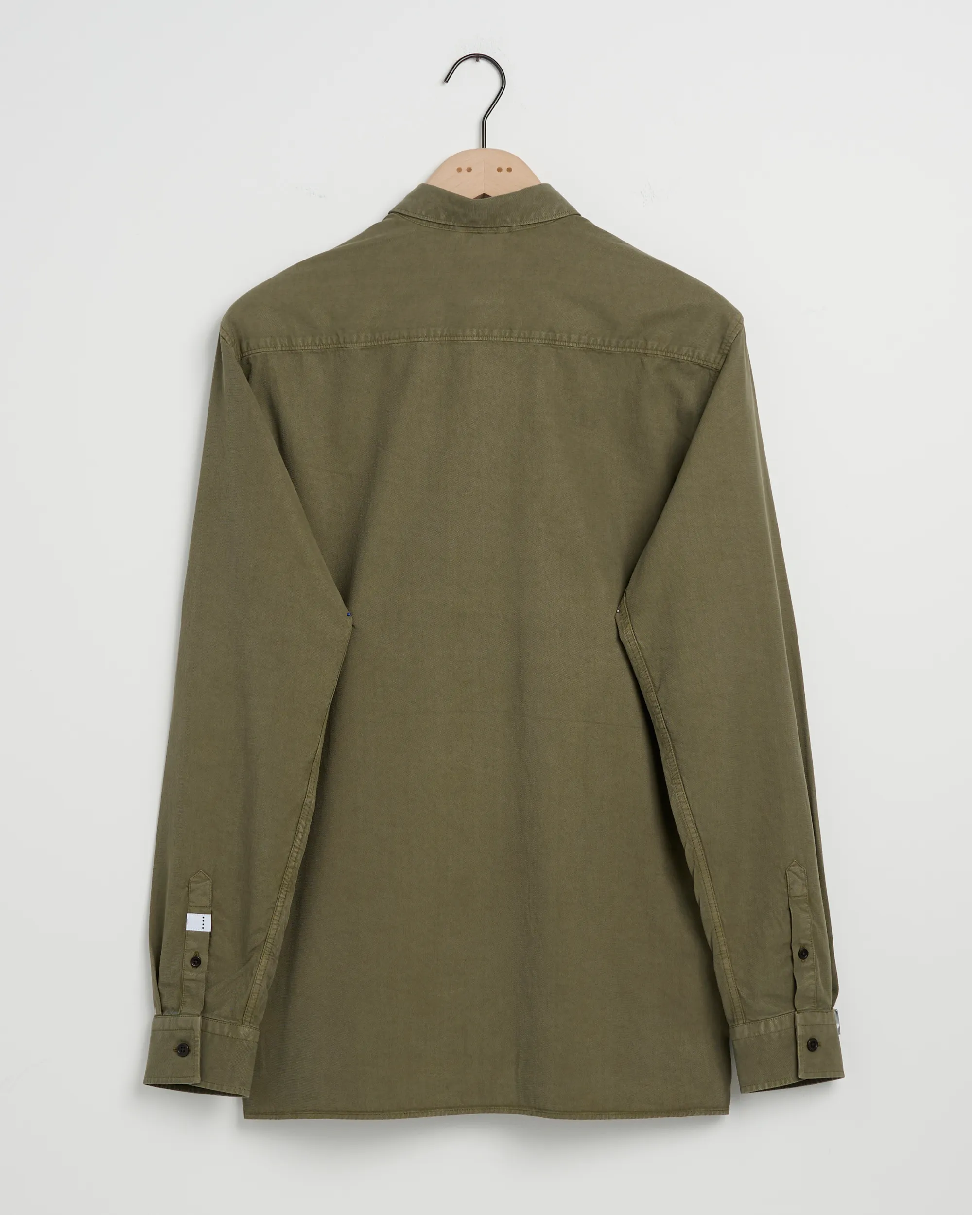 J.C. RAGS Rhiley Casual Overhemd LM Olive Night 093570-002-L