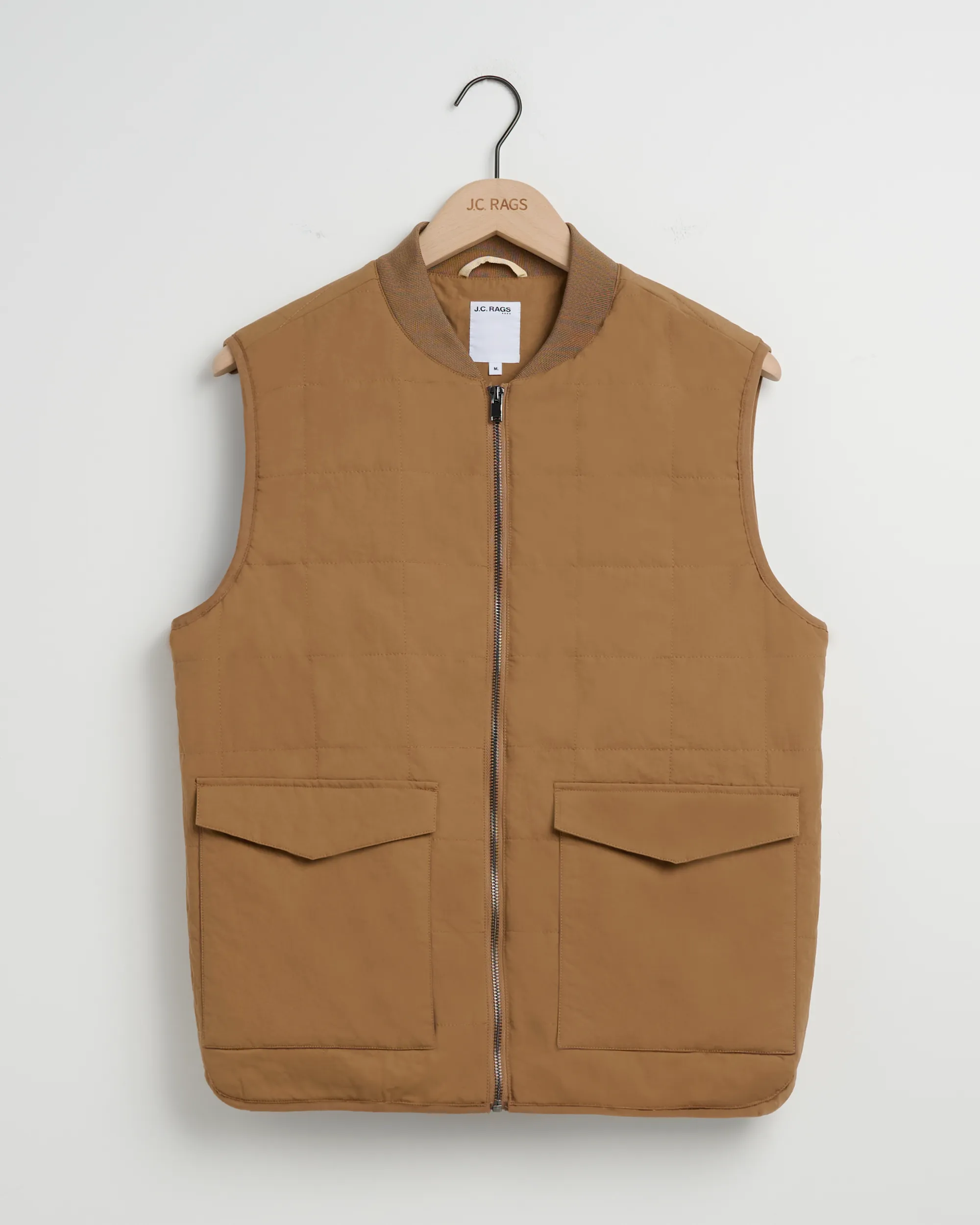 J.C. RAGS Rafe Bodywarmer Toasted coconut 093600-002-L