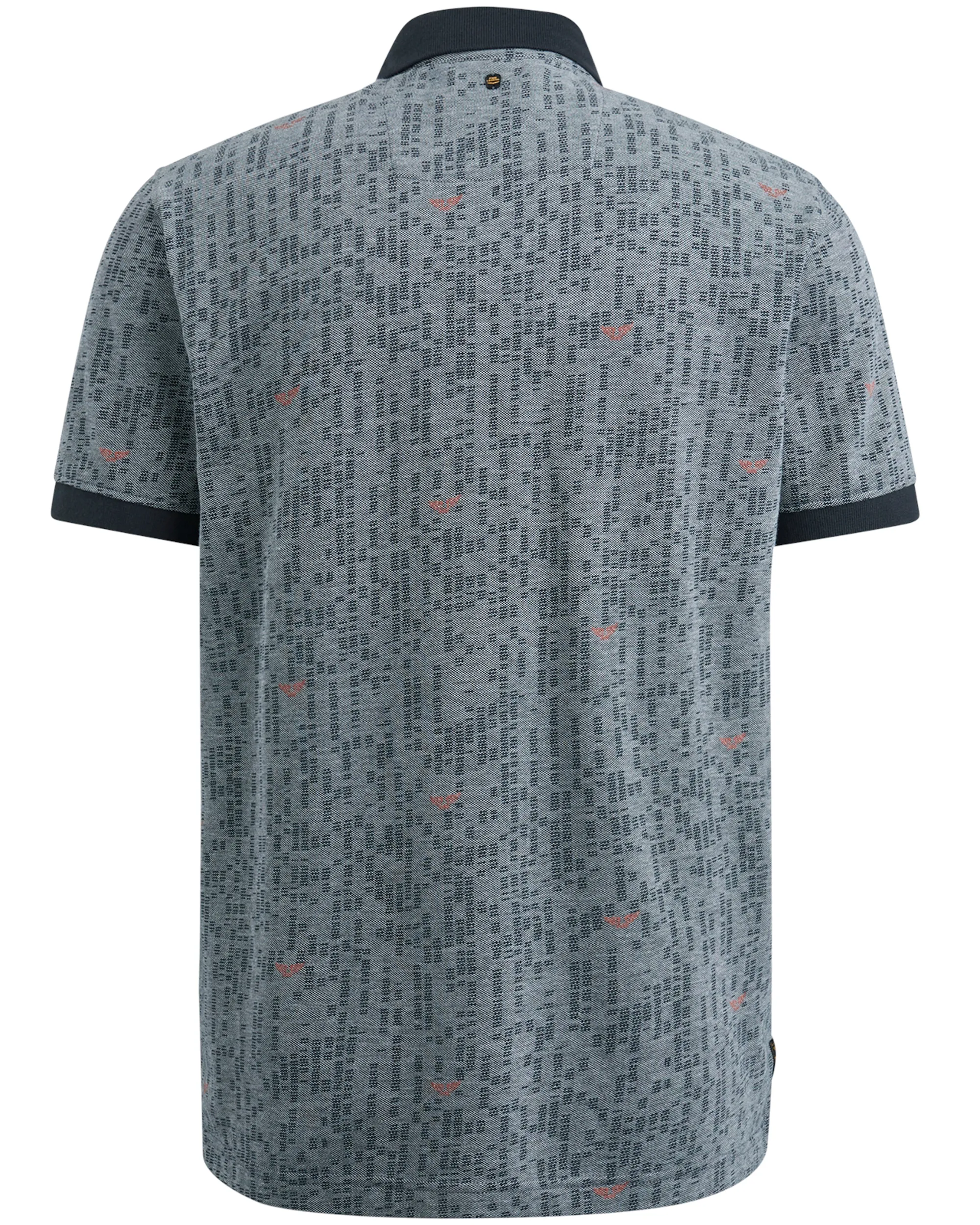 PME Legend Polo Korte mouw Blauw 093631-001-L
