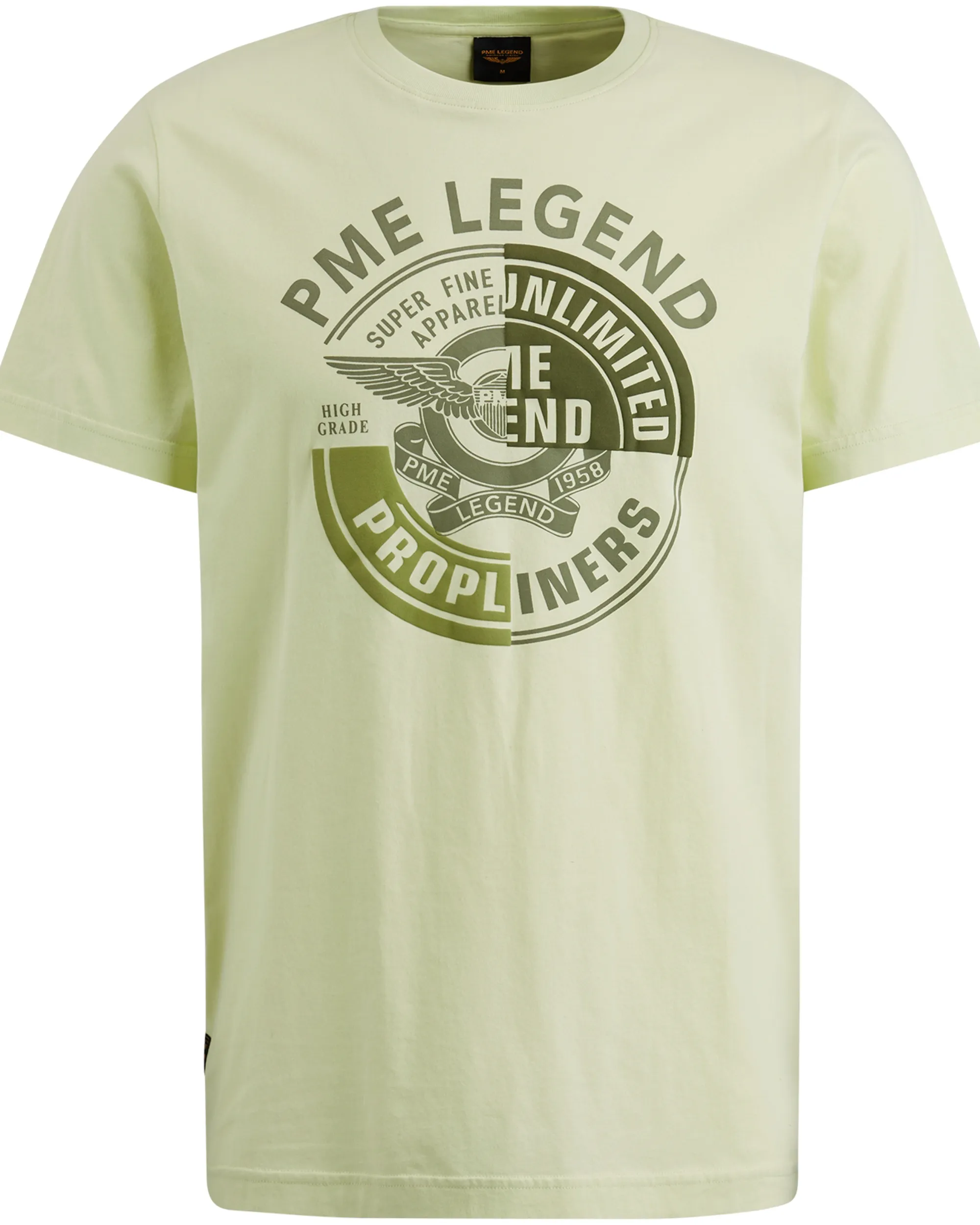 PME Legend T-shirt Korte mouw Groen 093678-001-L