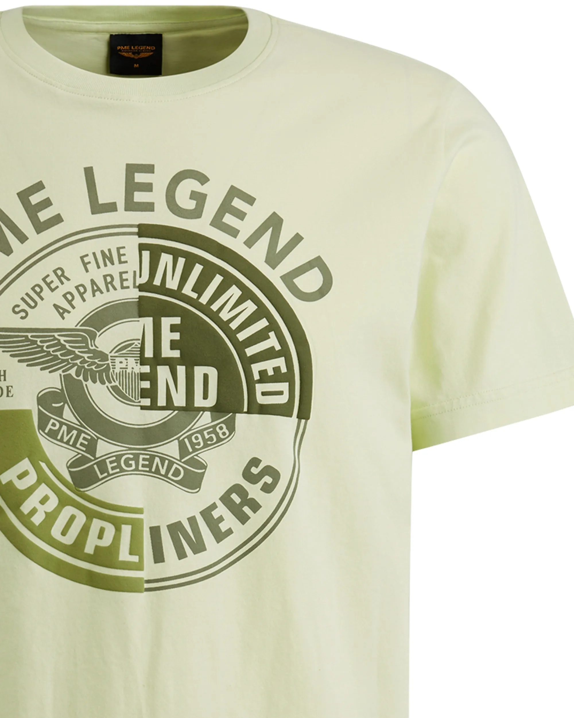 PME Legend T-shirt Korte mouw Groen 093678-001-L