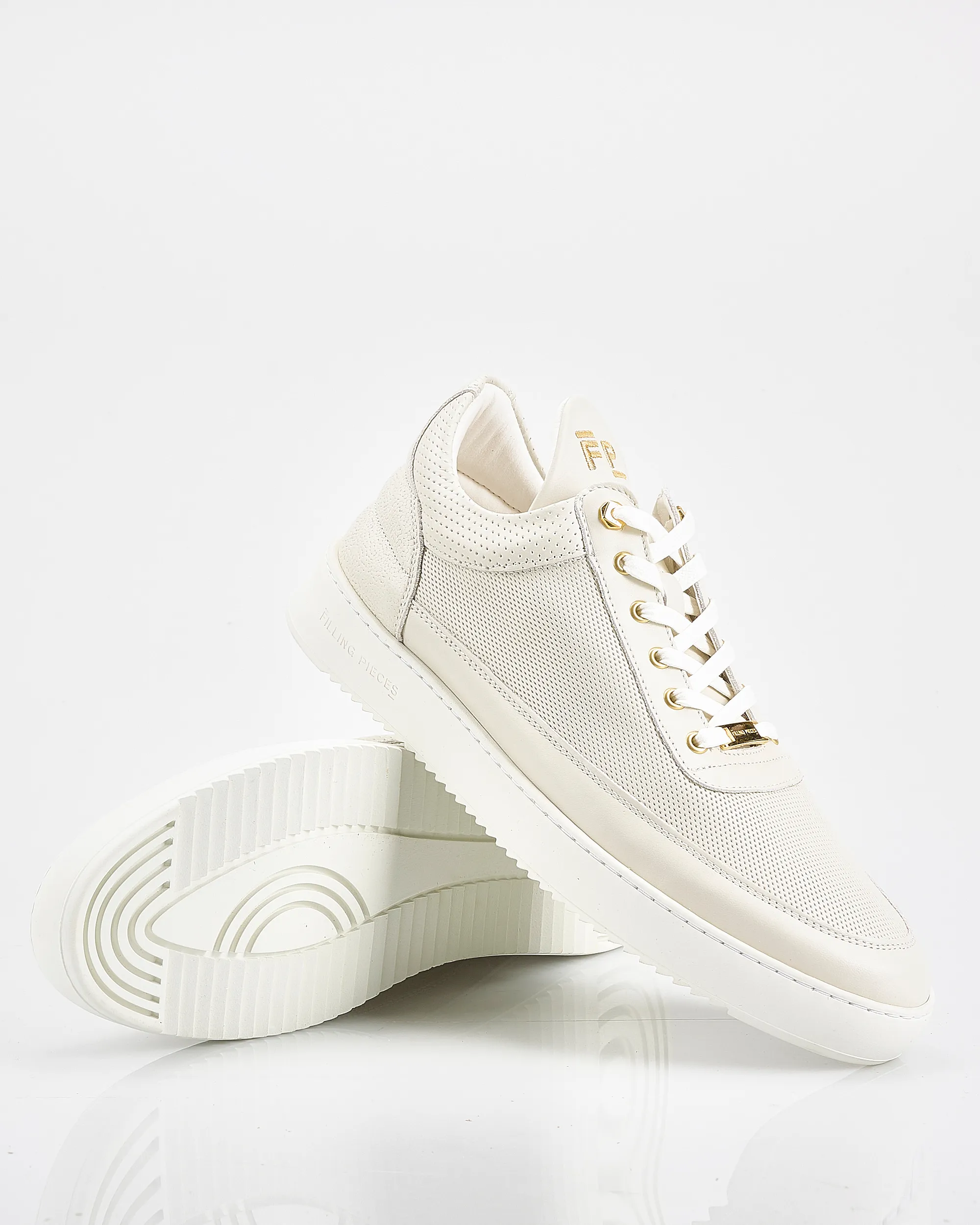Filling Pieces Low Top Aten Off White Sneakers Ecru 093687-001-40
