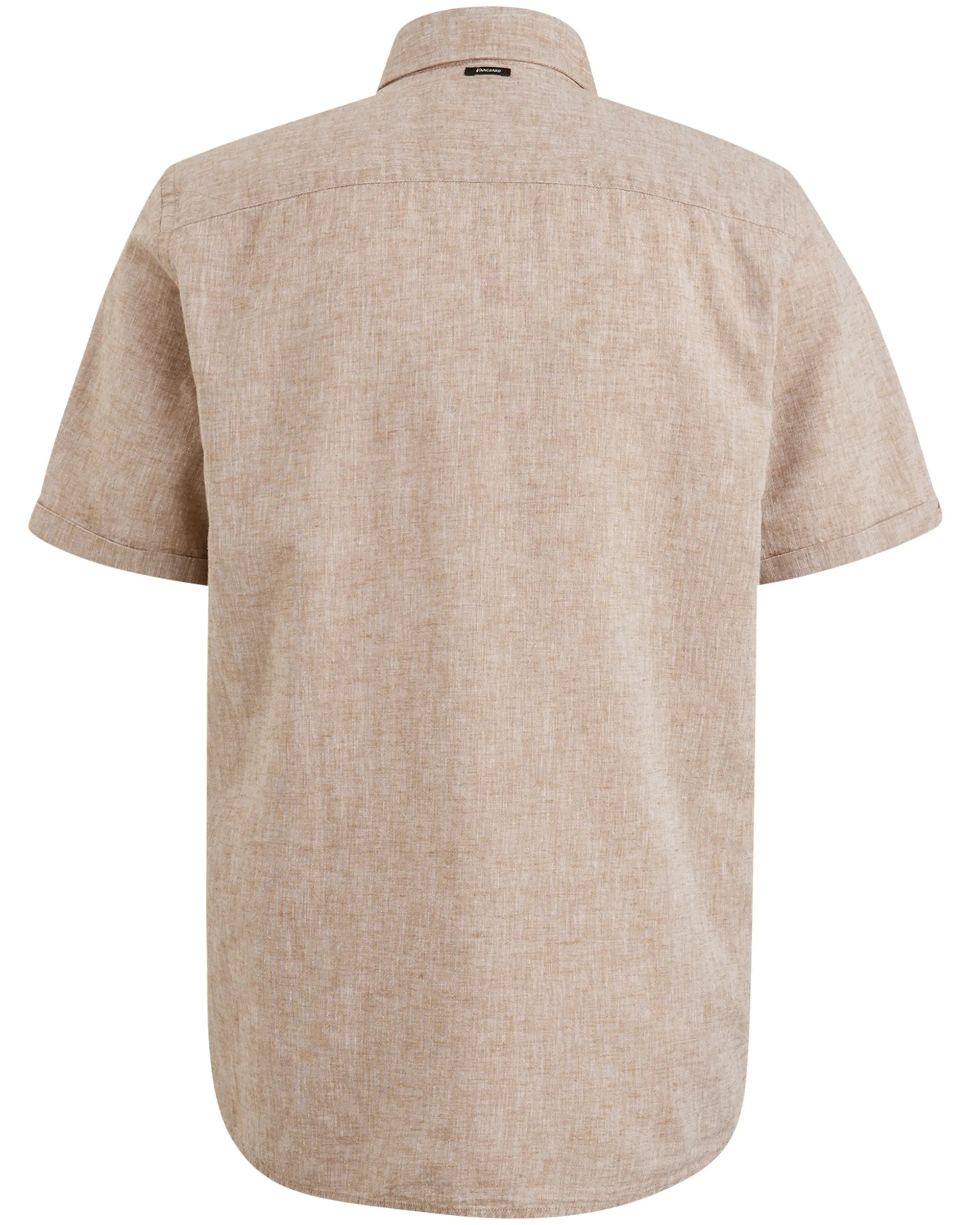 Vanguard Casual Overhemd KM Bruin 093751-001-M