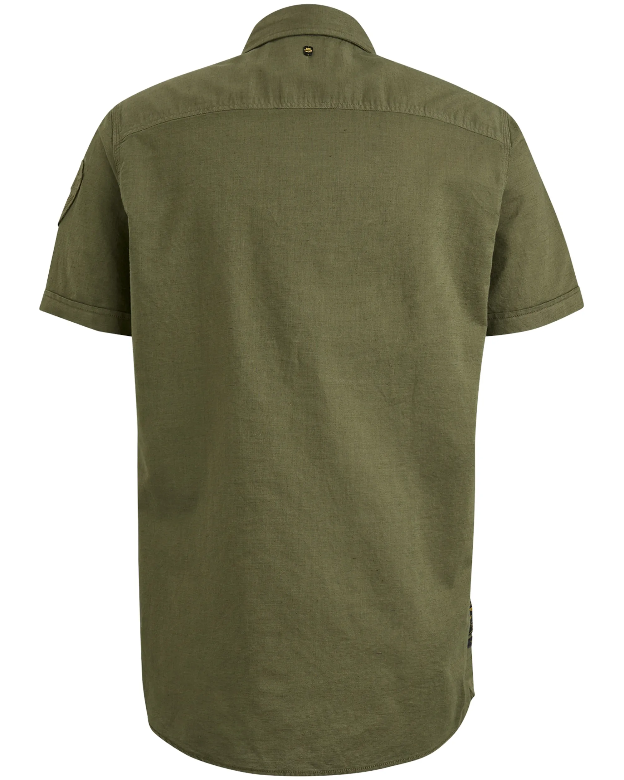 PME Legend Casual Overhemd KM Licht bruin 093770-001-L