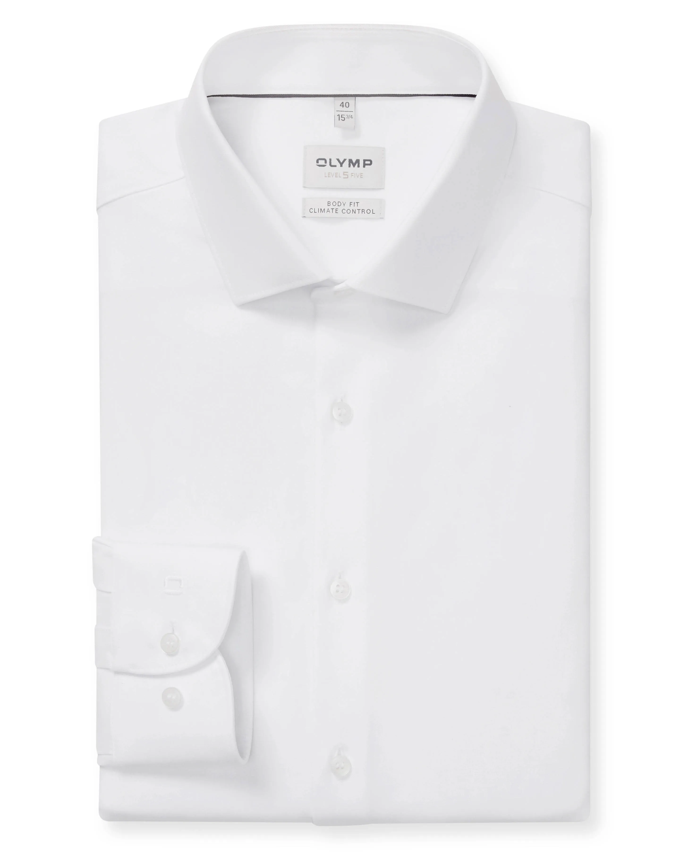 OLYMP Overhemd LM Wit 093818-001-39
