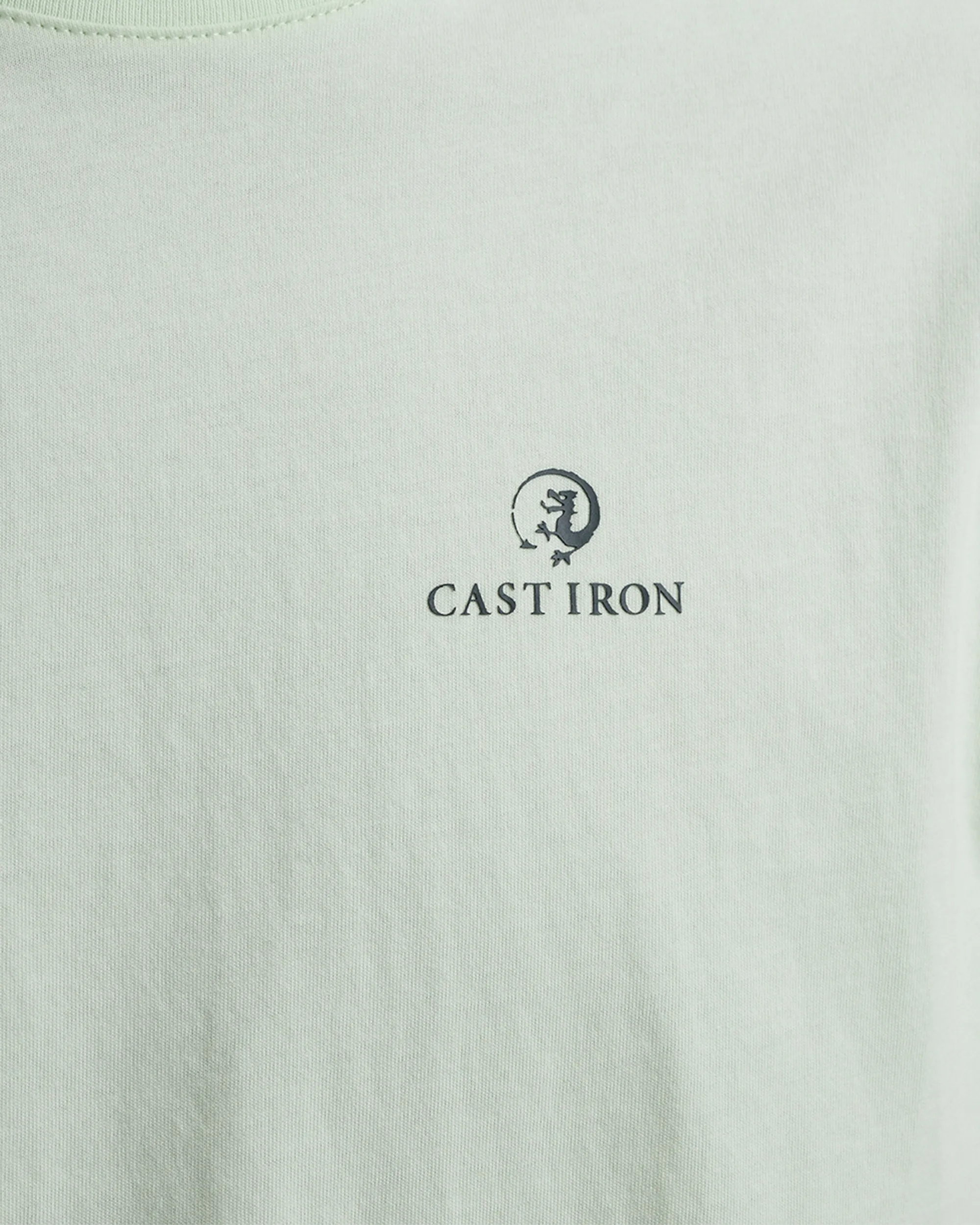 Cast Iron T-shirt KM Groen 093878-001-L
