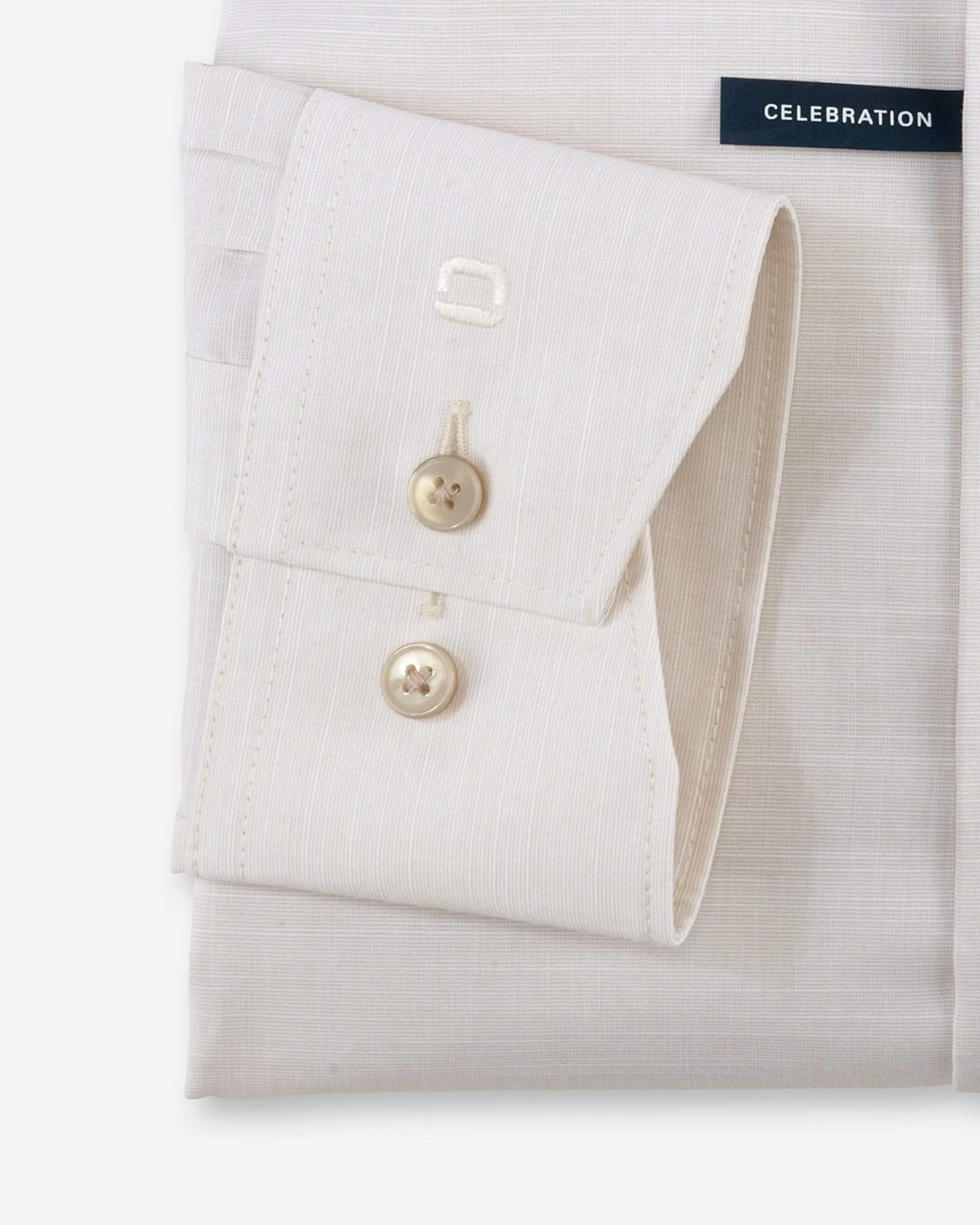 OLYMP Luxor Modern fit Overhemd LM Beige 093895-001-37