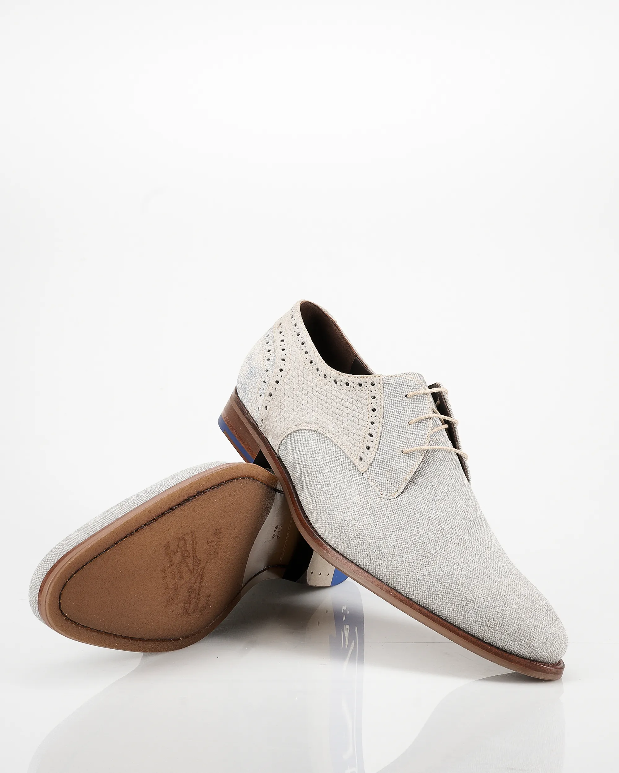 Floris van Bommel De Stapper Geklede schoenen Bruin 093925-001-10