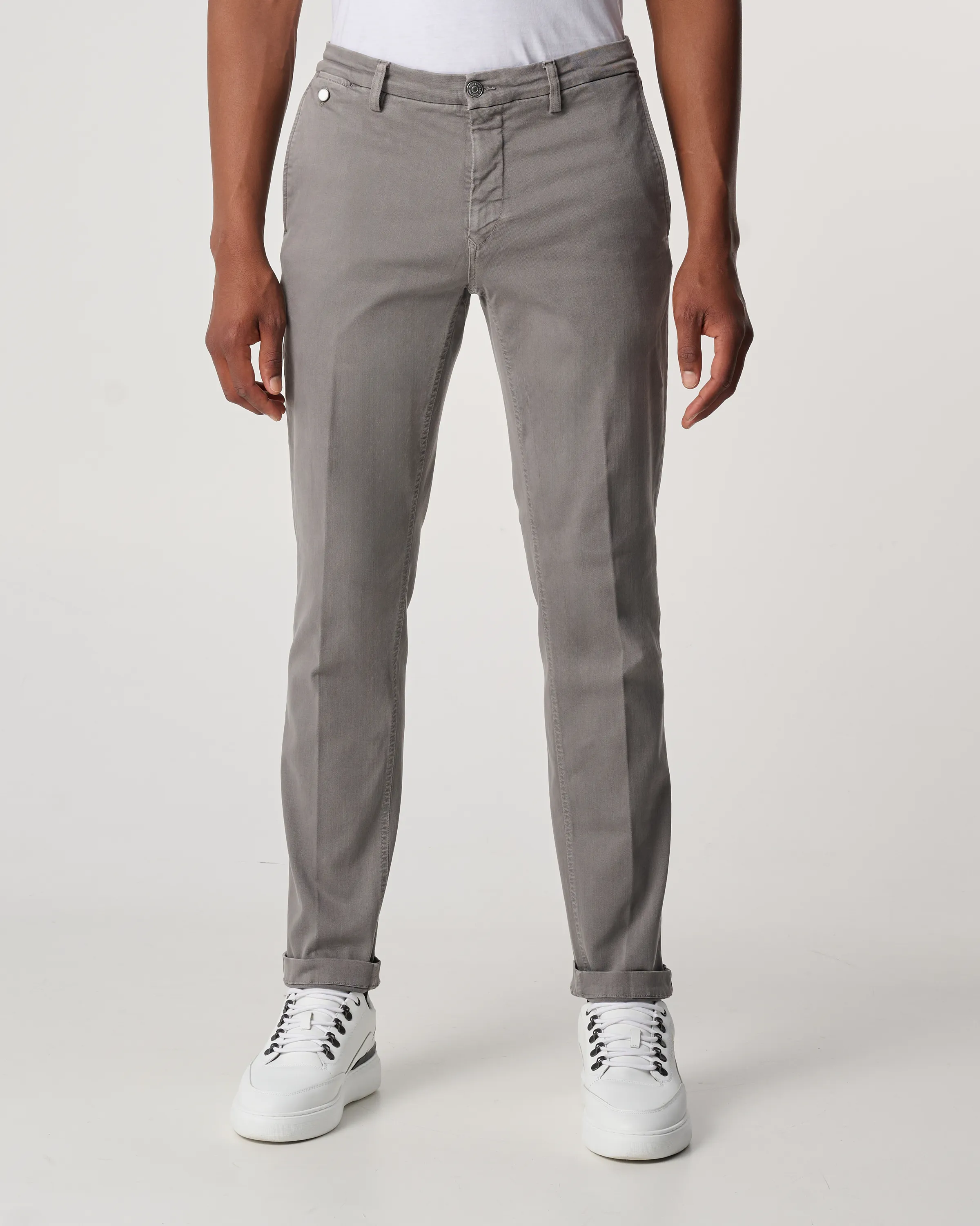 Replay Benni Hyperflex Chino Grijs 094367-001-29/32