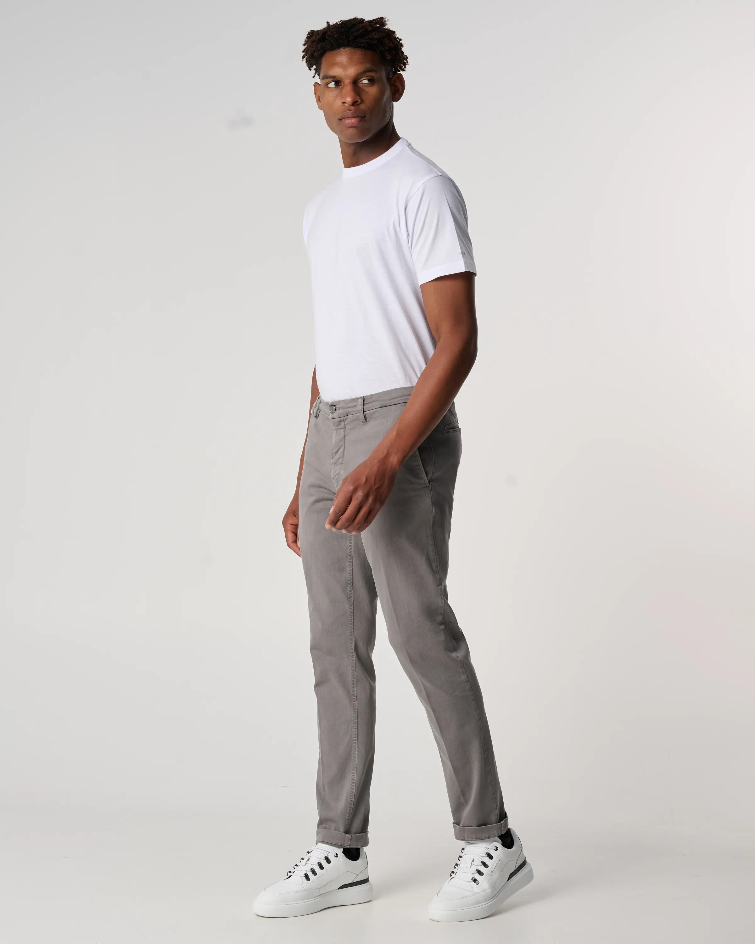 Replay Benni Hyperflex Chino Grijs 094367-001-29/32