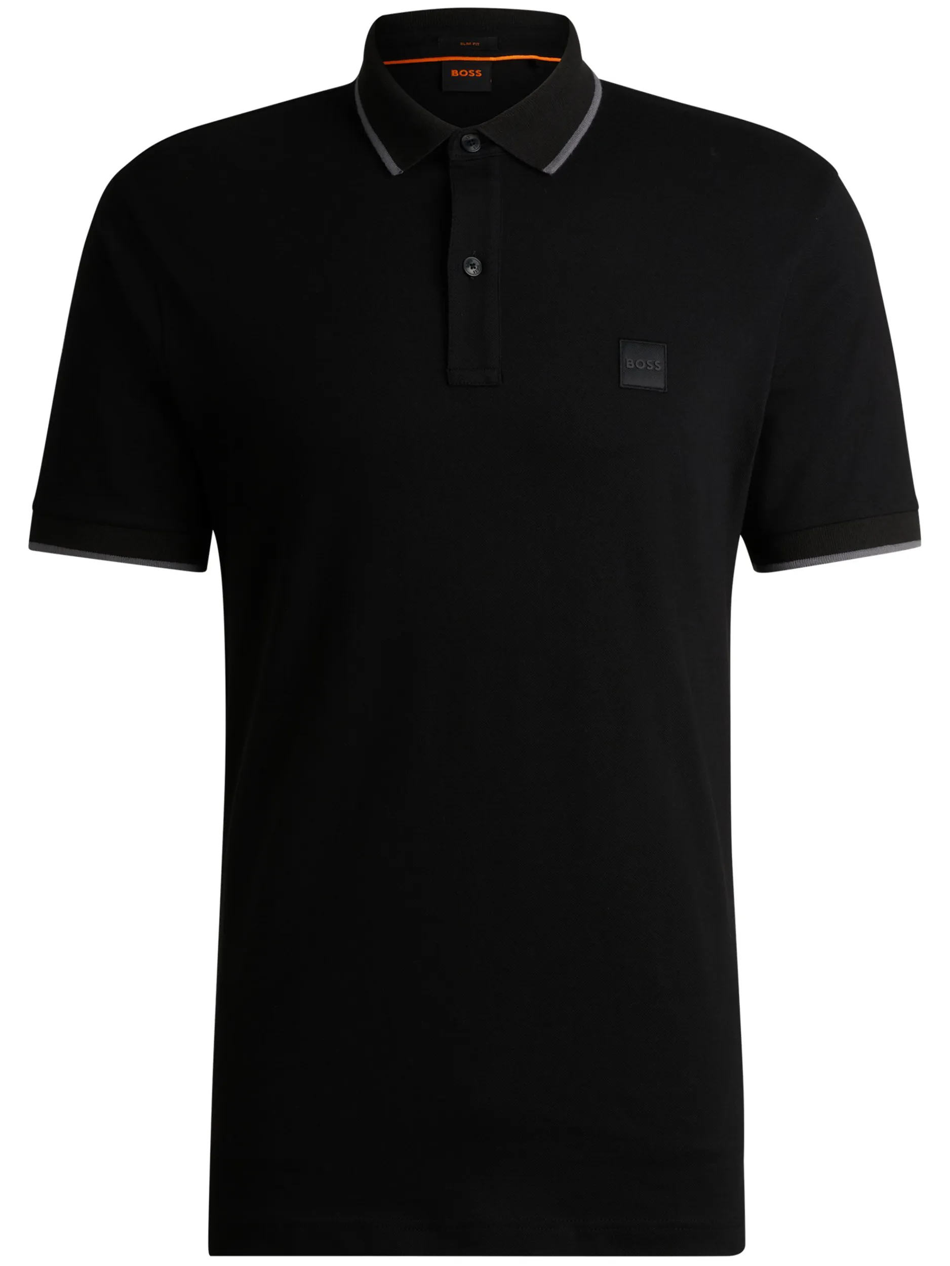 Boss Casual Polo Korte mouw Zwart 094544-001-L