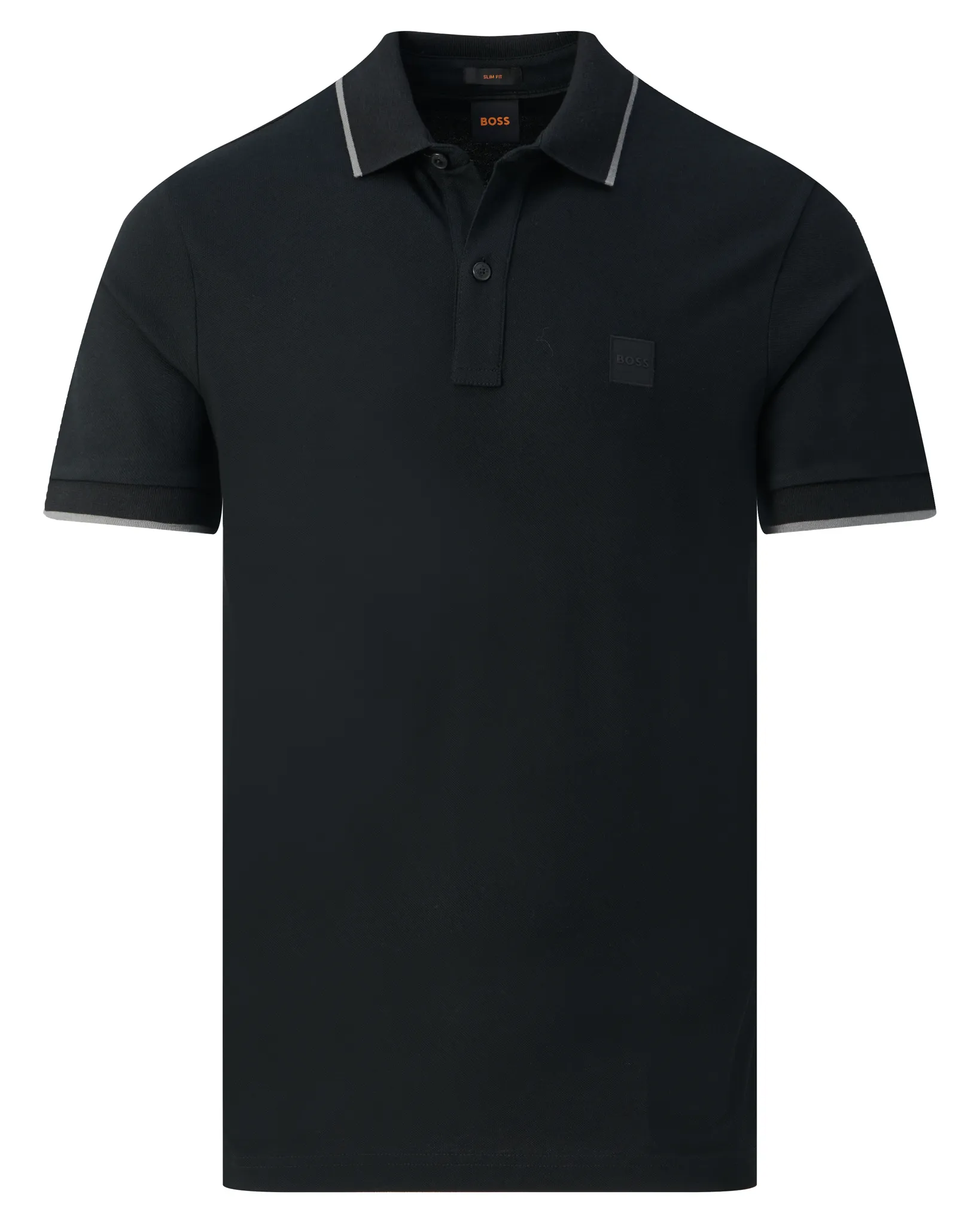 Boss Casual Polo Korte mouw Zwart 094544-001-L