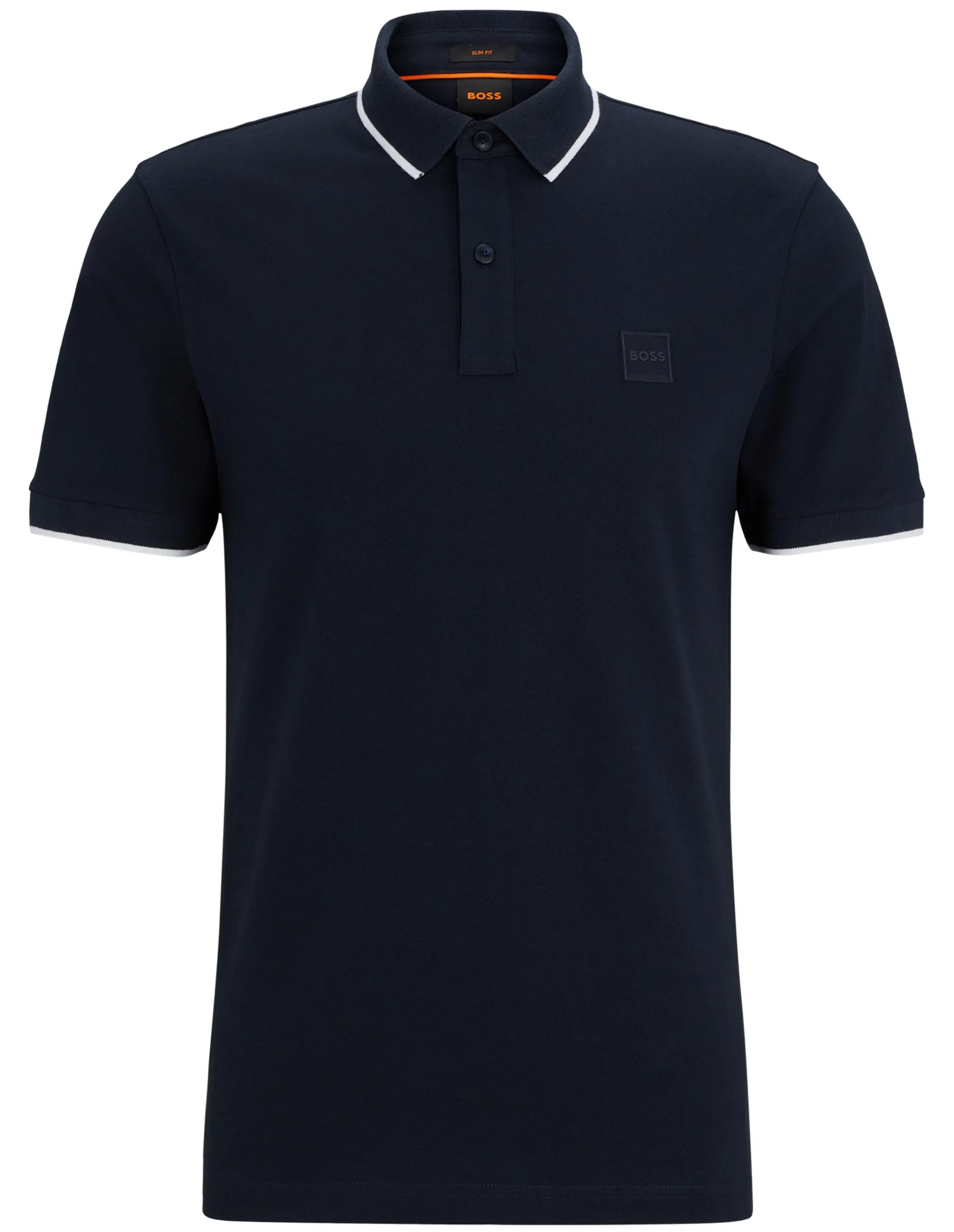 Boss Casual Passertip Polo Donker blauw 094547-001-L