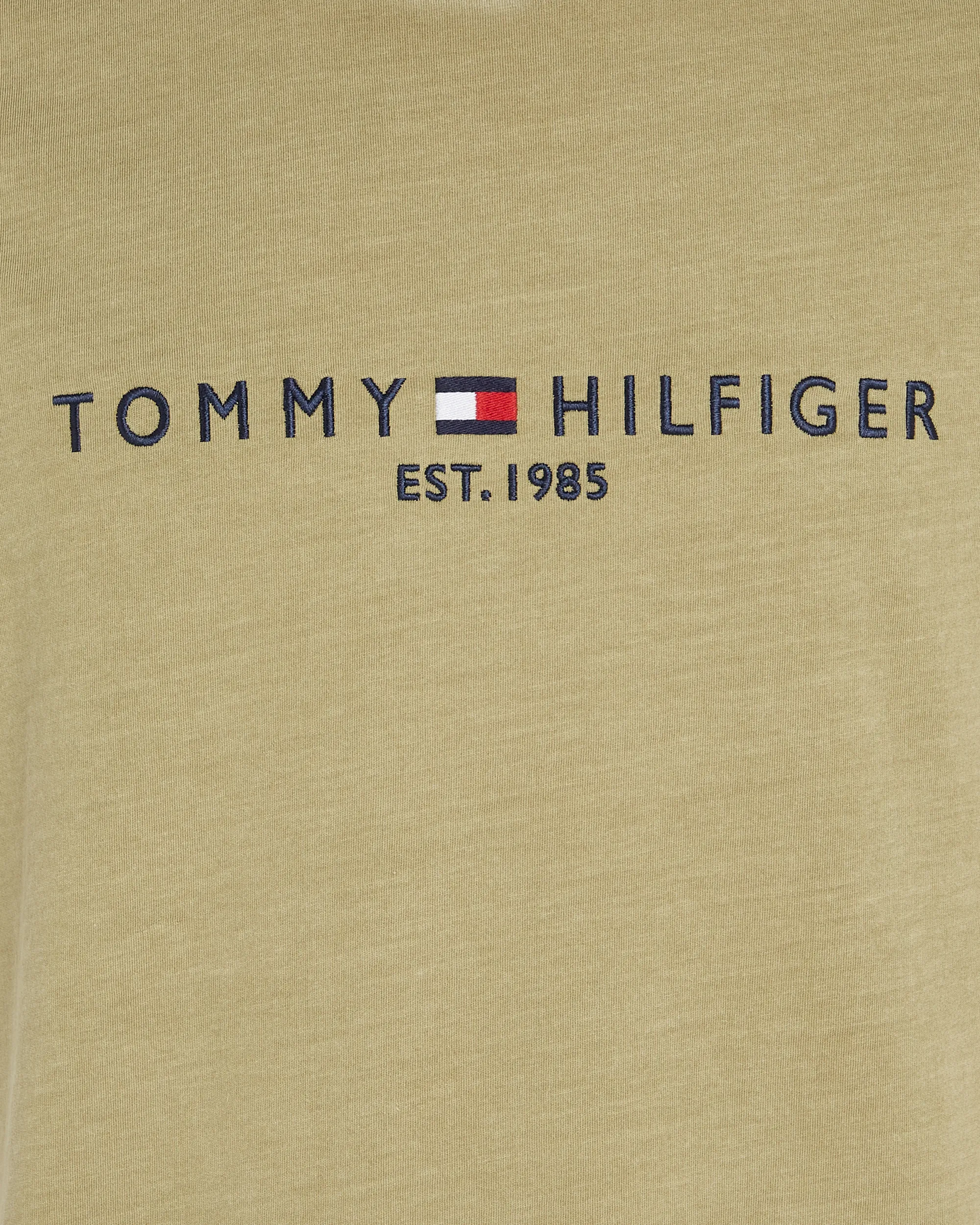 Tommy Hilfiger Menswear T-shirt KM Groen 094681-001-L