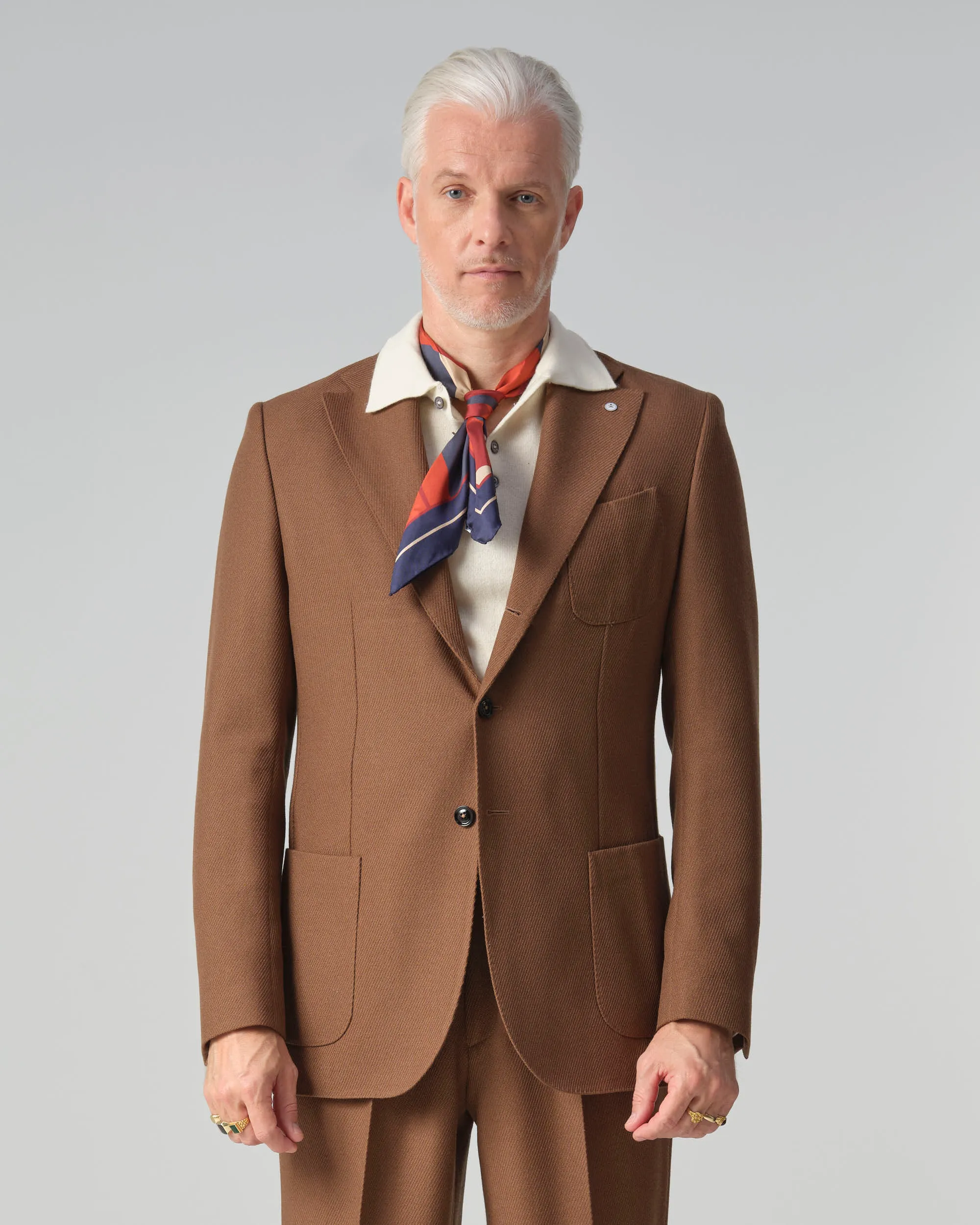 Dutch Dandies Arno Kantelberg Pak Bruin uni 094720-001-46