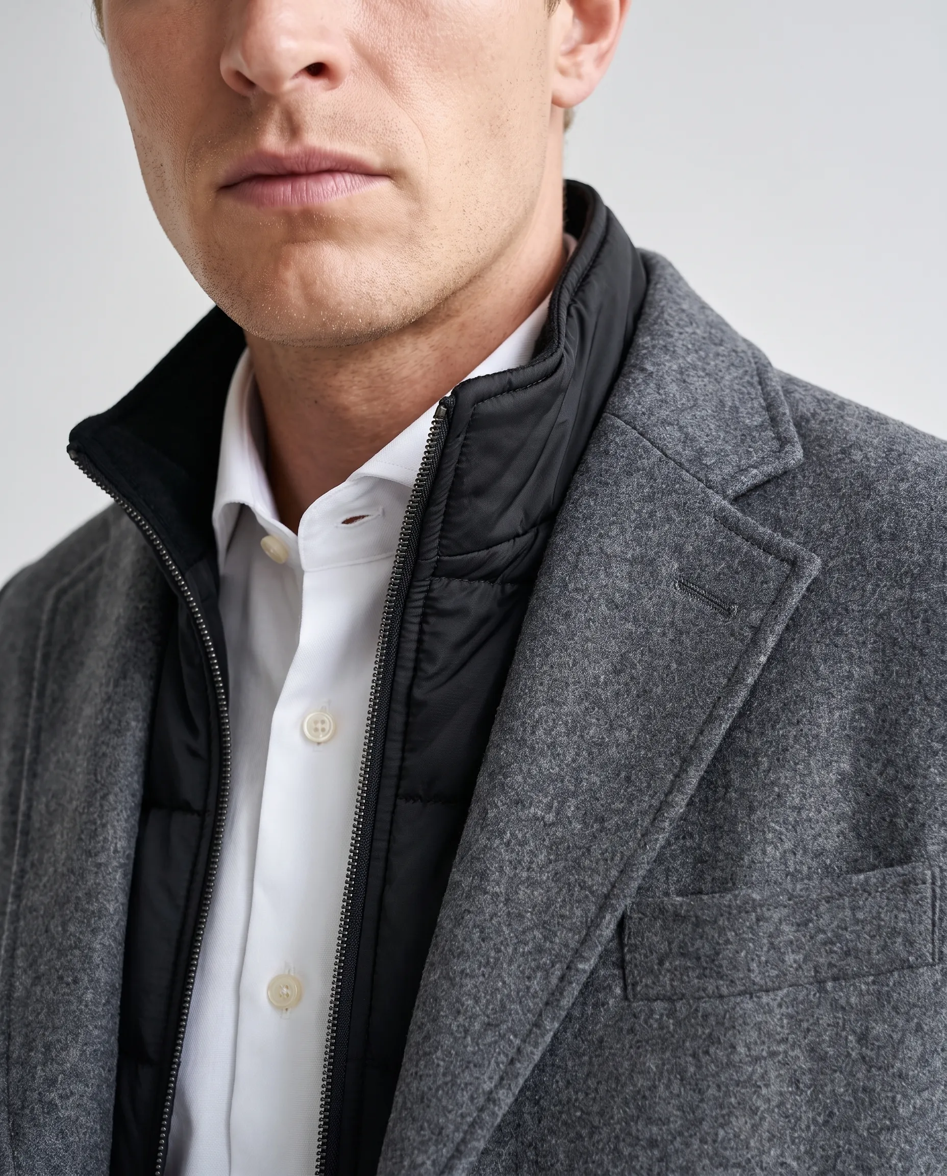 Recall Overcoat Grijs uni 095272-003-56