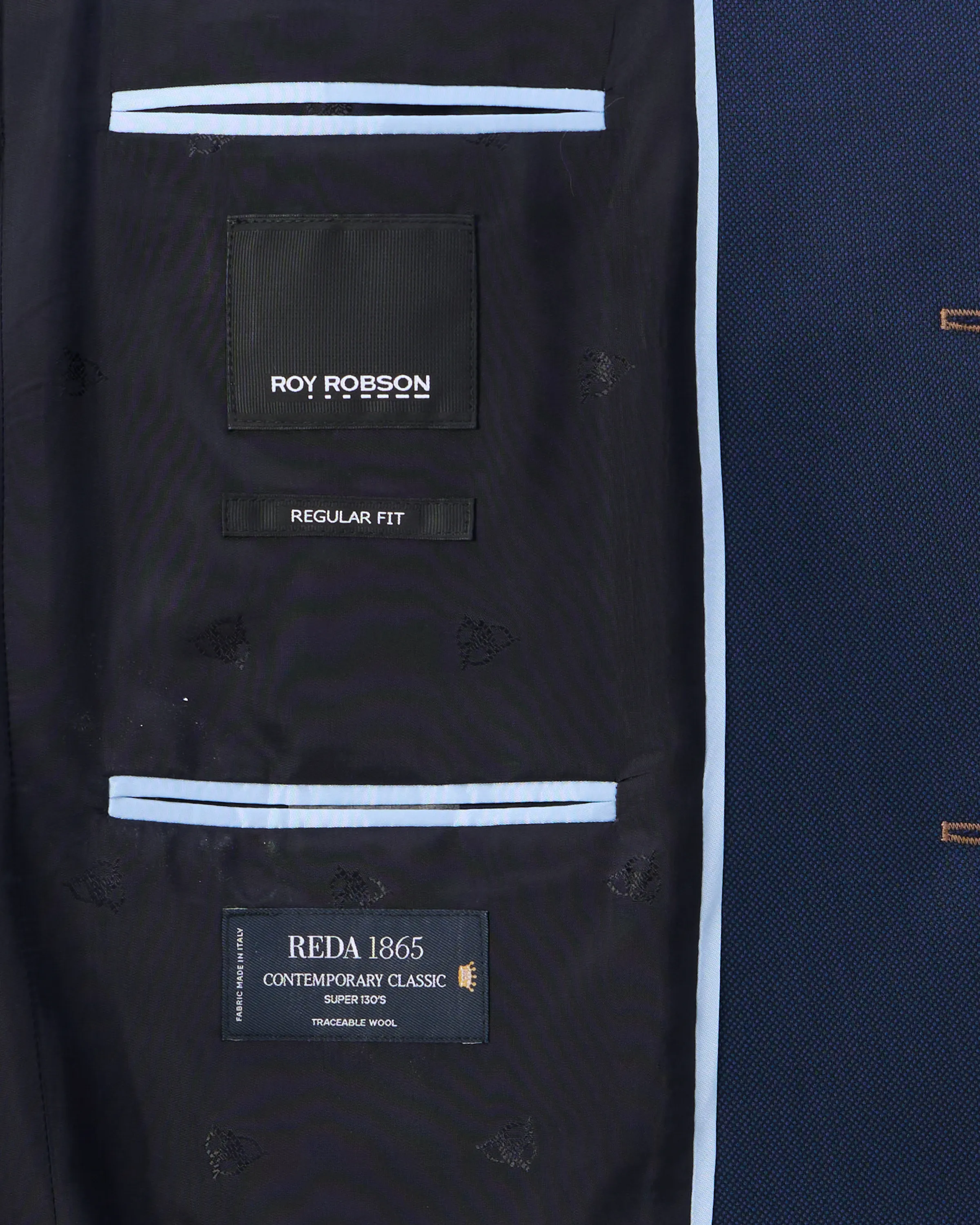 Roy Robson Mix & Match Colbert Blauw 095339-001-25