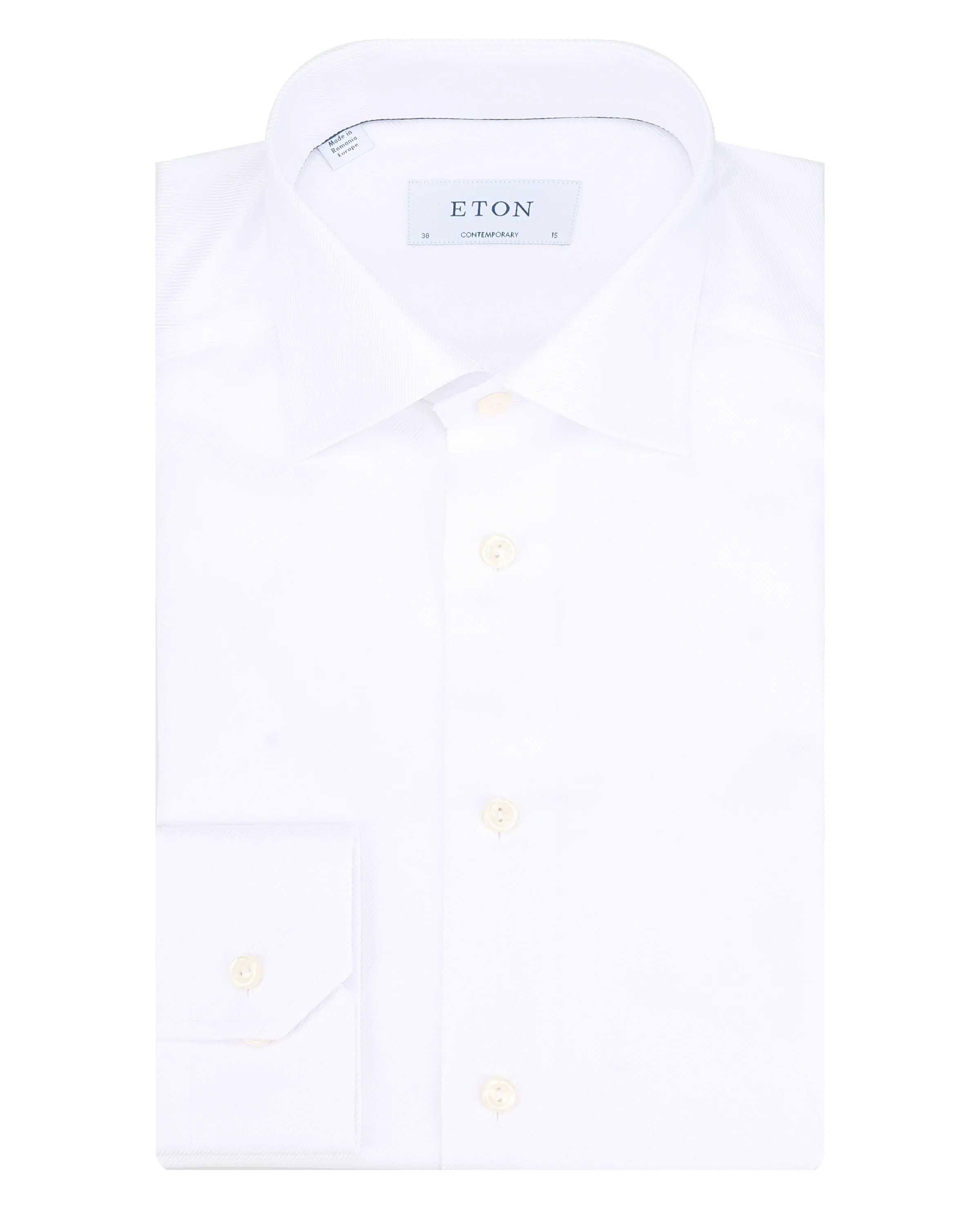 Eton Overhemd LM Wit 095376-001-39