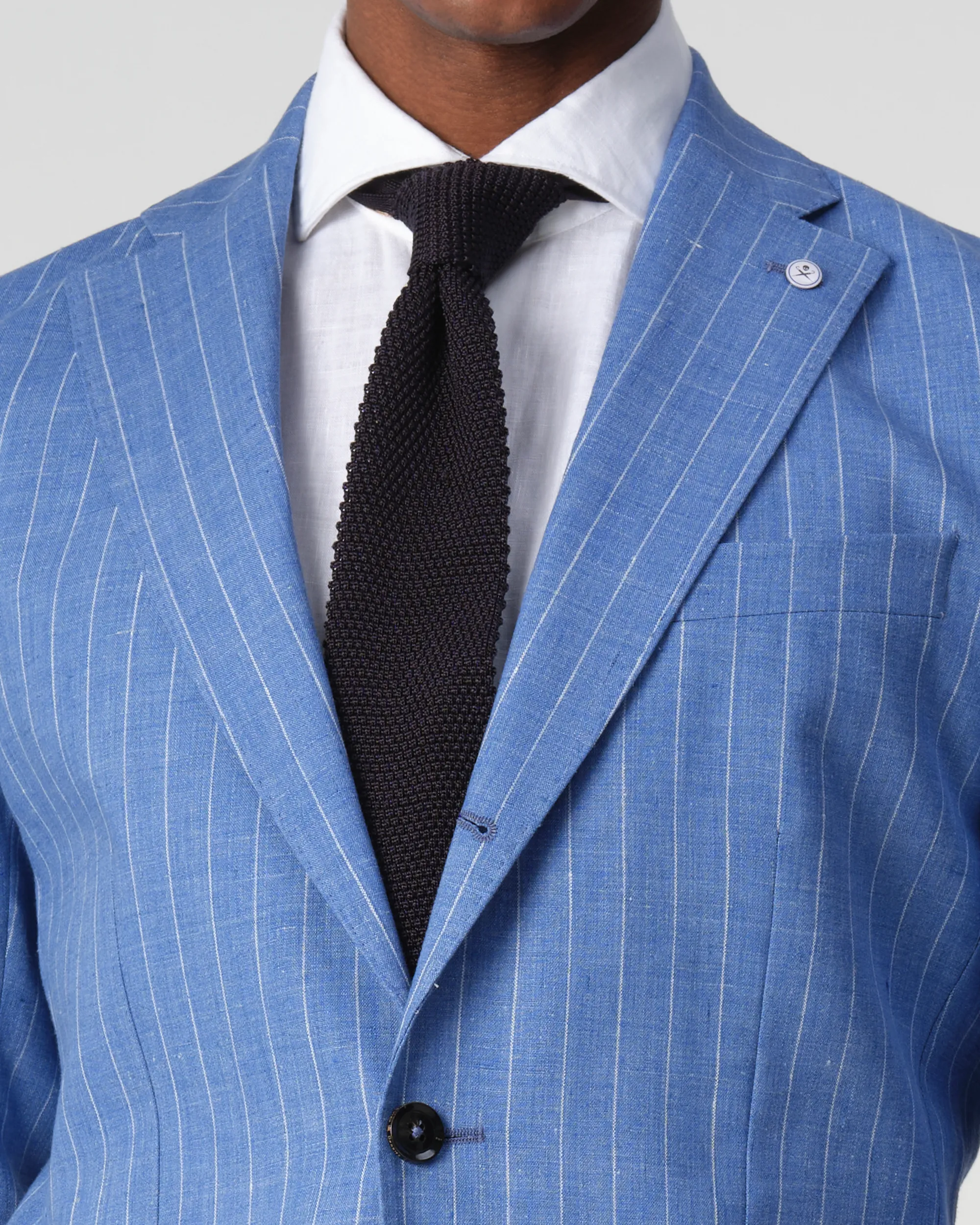 Dutch Dandies Mix & Match Colbert Damon Blauw streep 095506-001-46